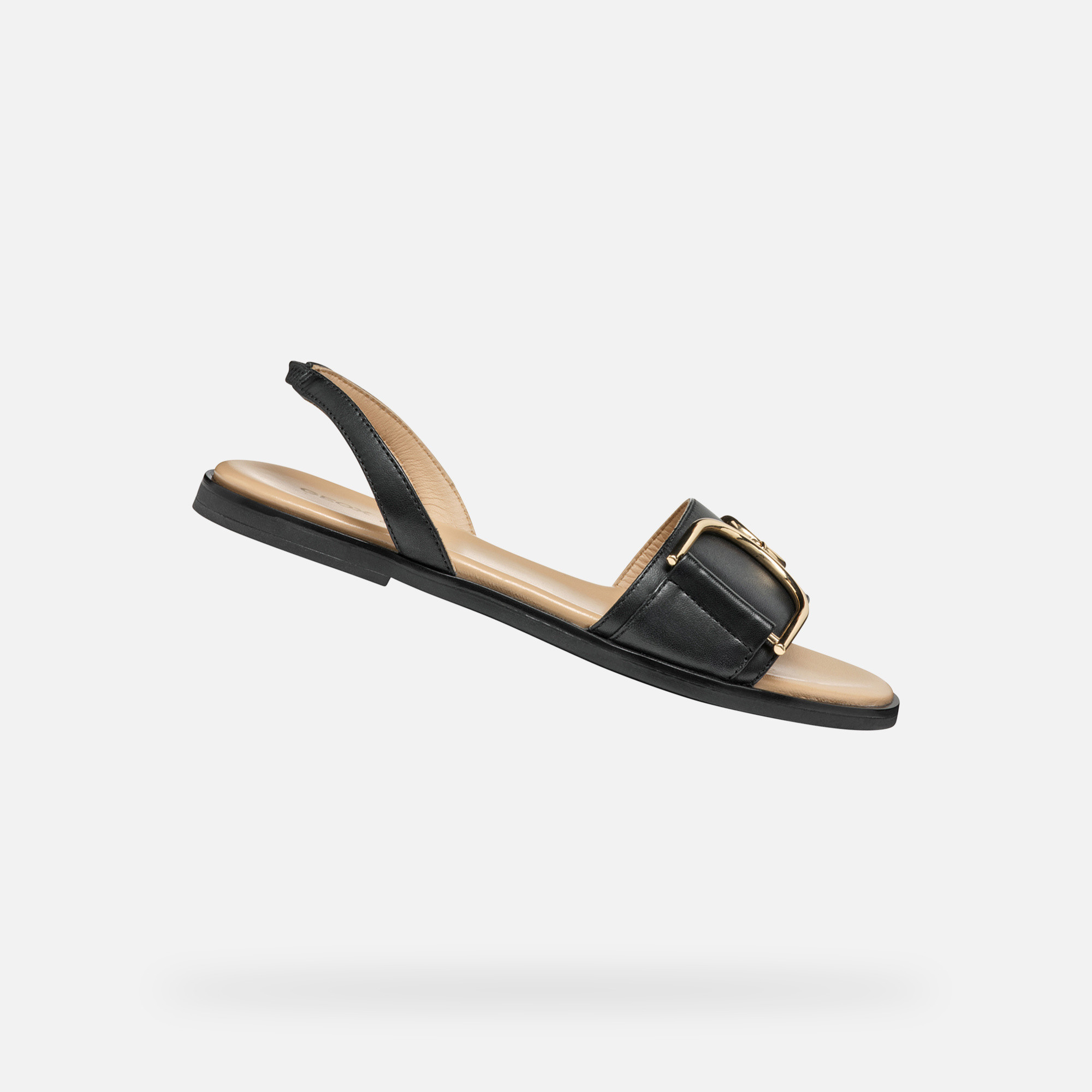 Black women&#039;s sandals Geox Naileen - Women&#039;s