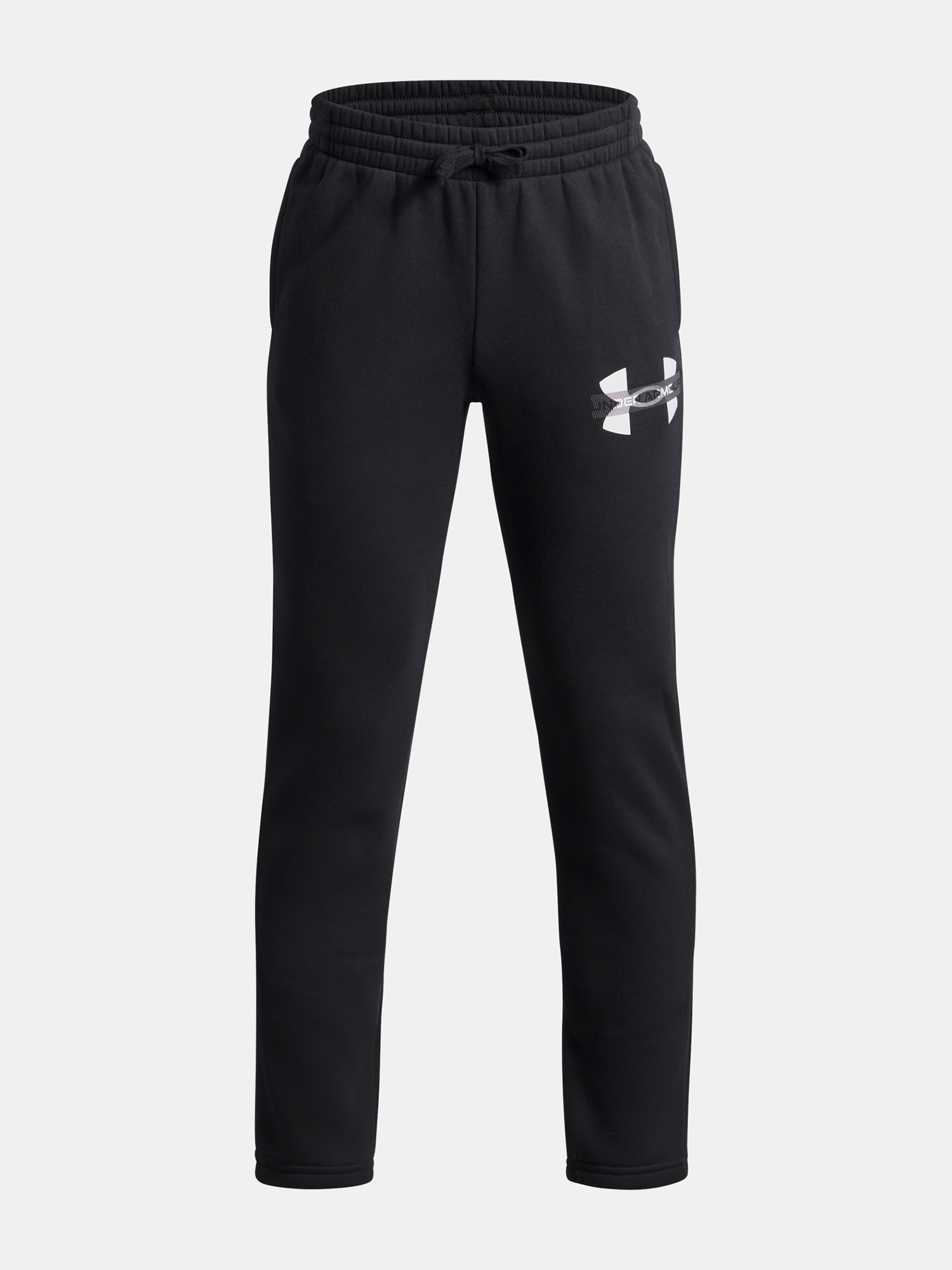 Boys&#039; Sweatpants Under Armour UA Rival Flc Cblck Grphc Jgr-BLK - Boys