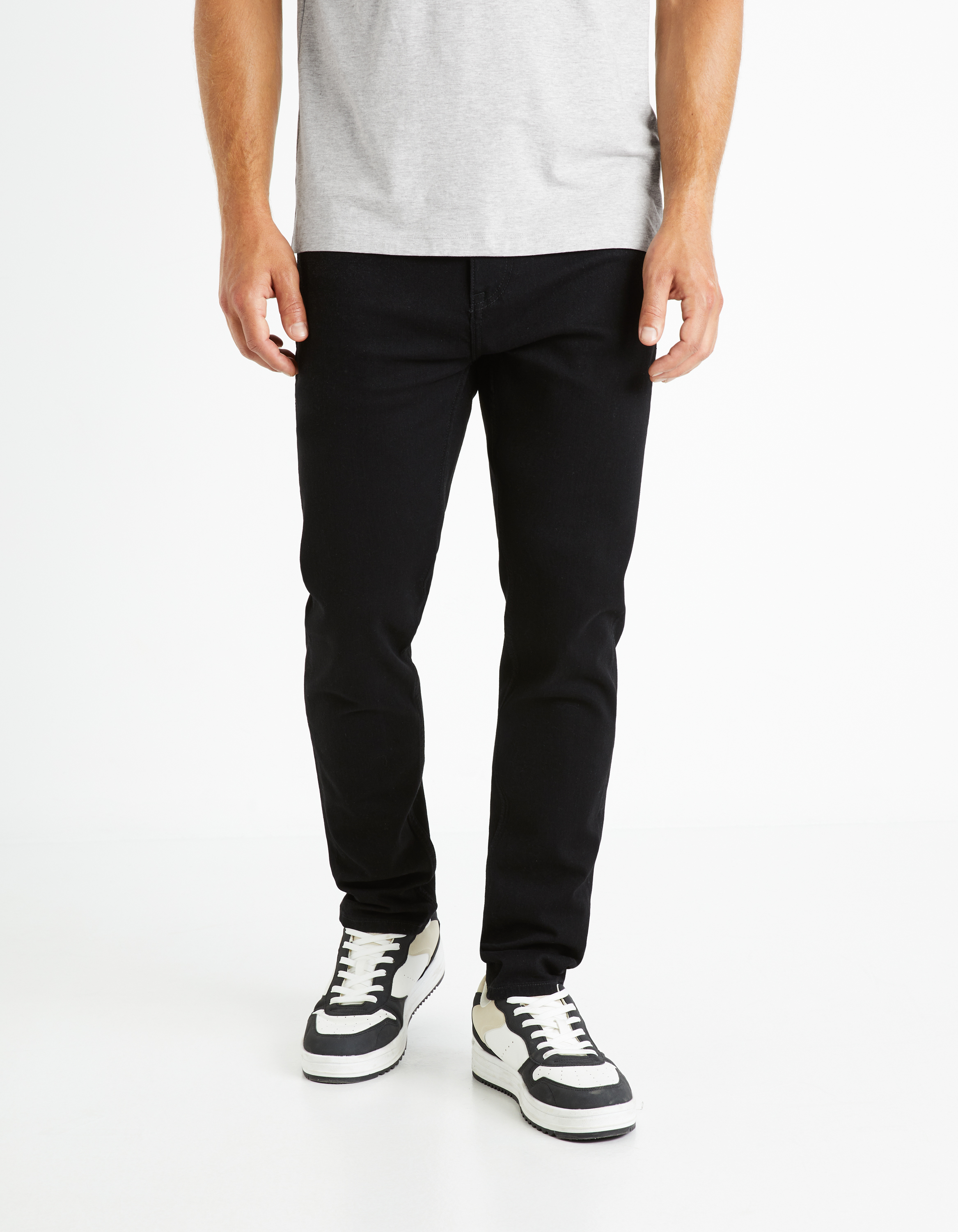 Slim fit pentru barbati Celio - negru
