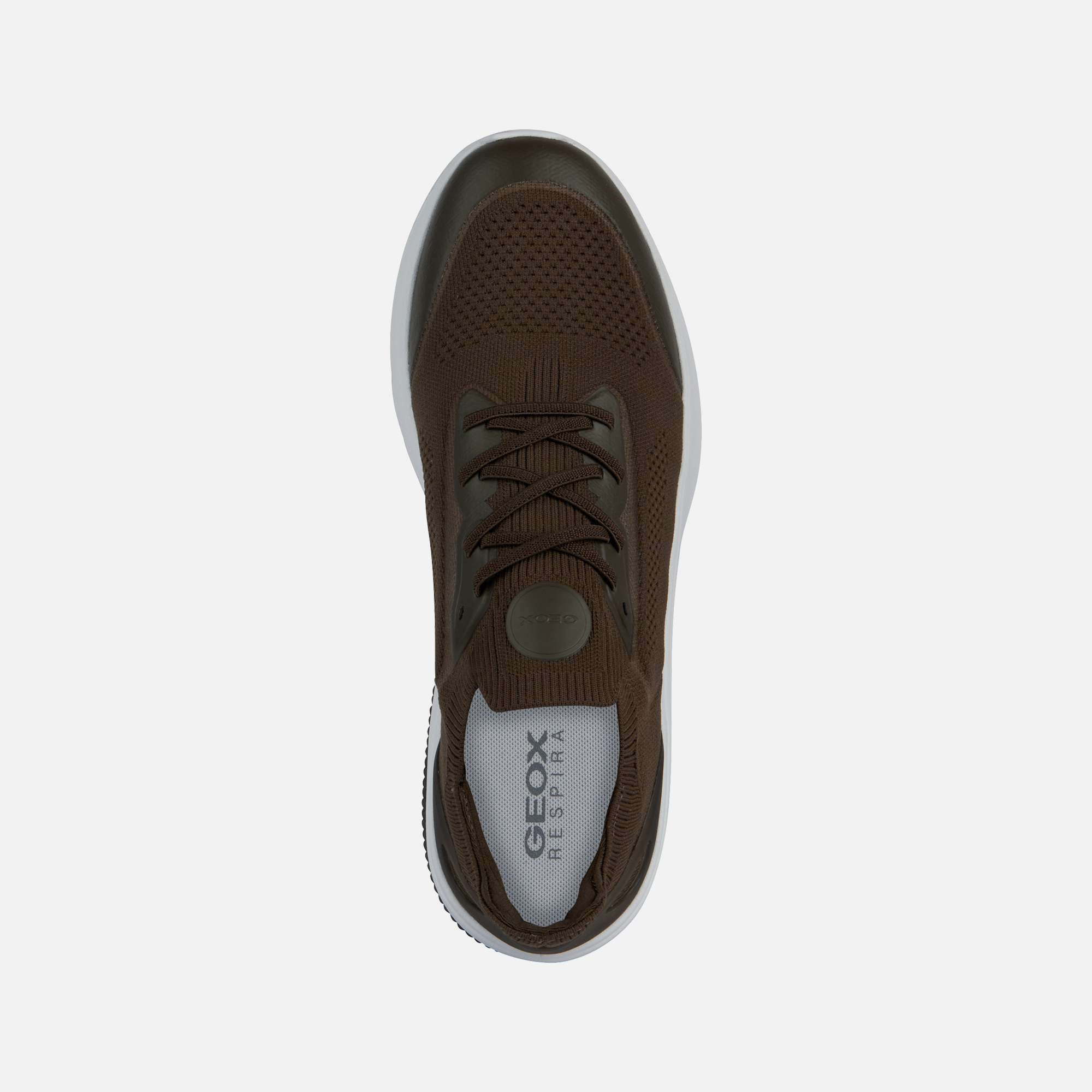 Khaki men&#039;s sneakers Geox Spherica actif - Men&#039;s