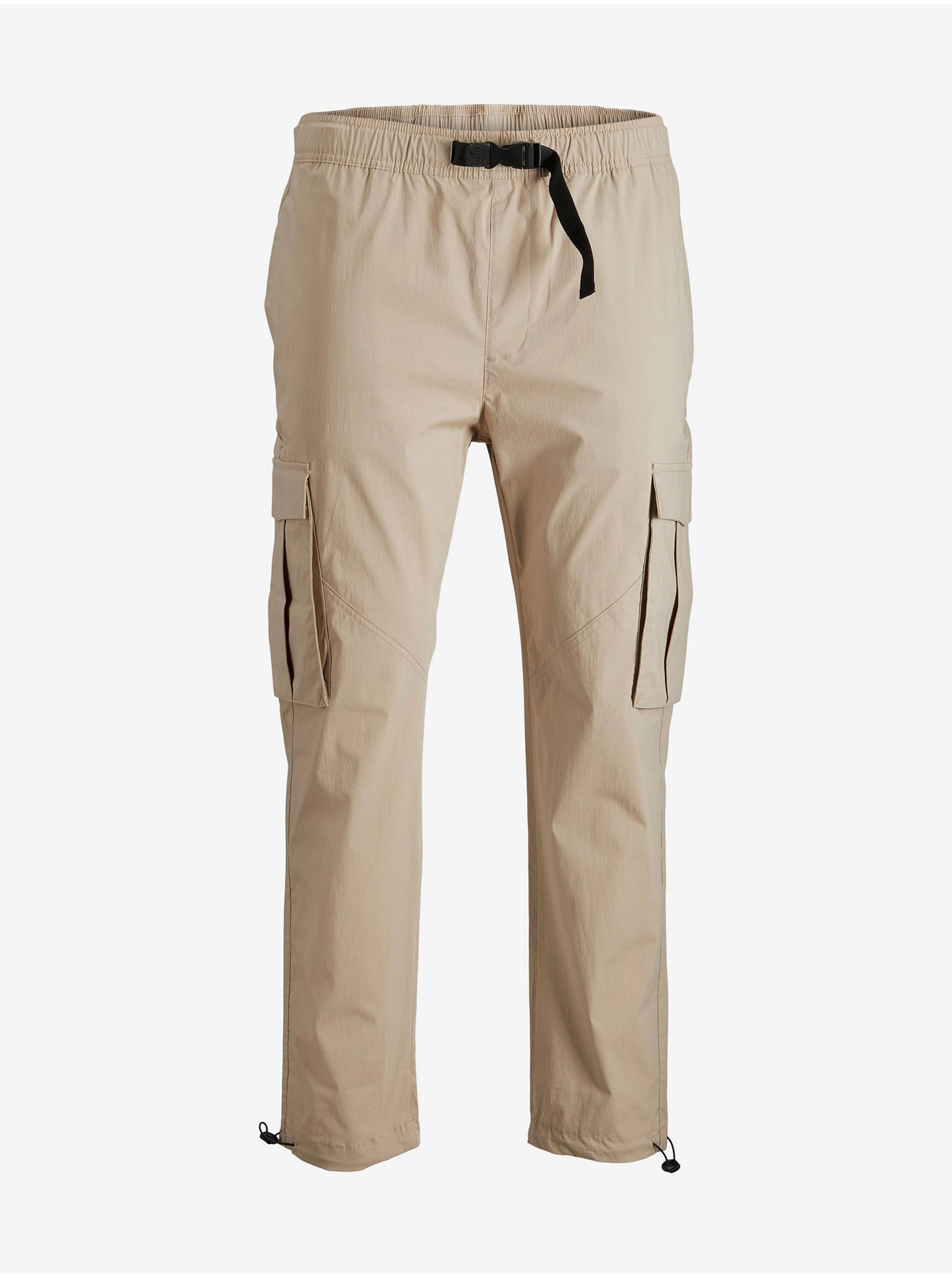 Pantaloni casual pentru barbati Jack &amp; Jones - bej
