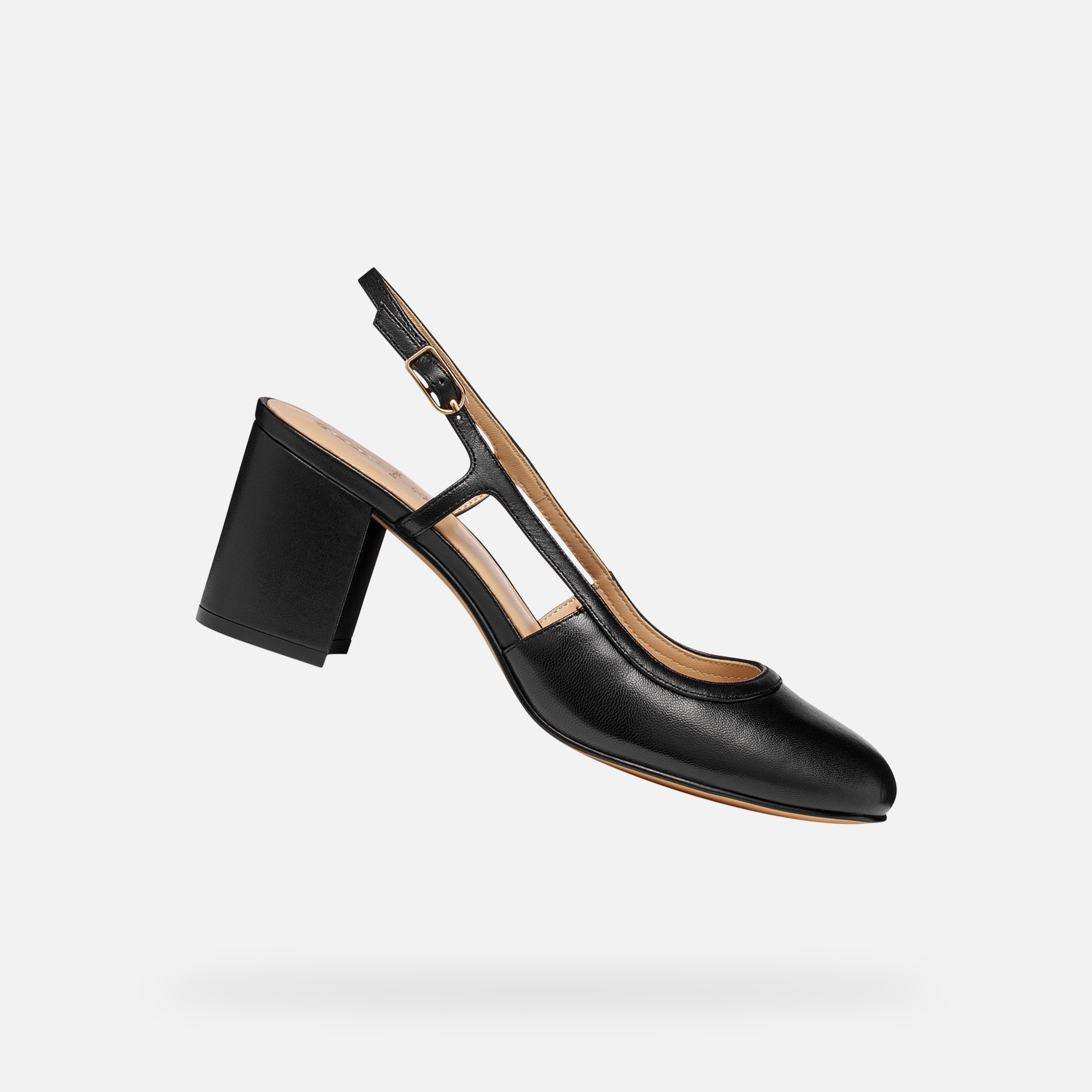 Čierne dámske lodičky Geox Virnilisa 65