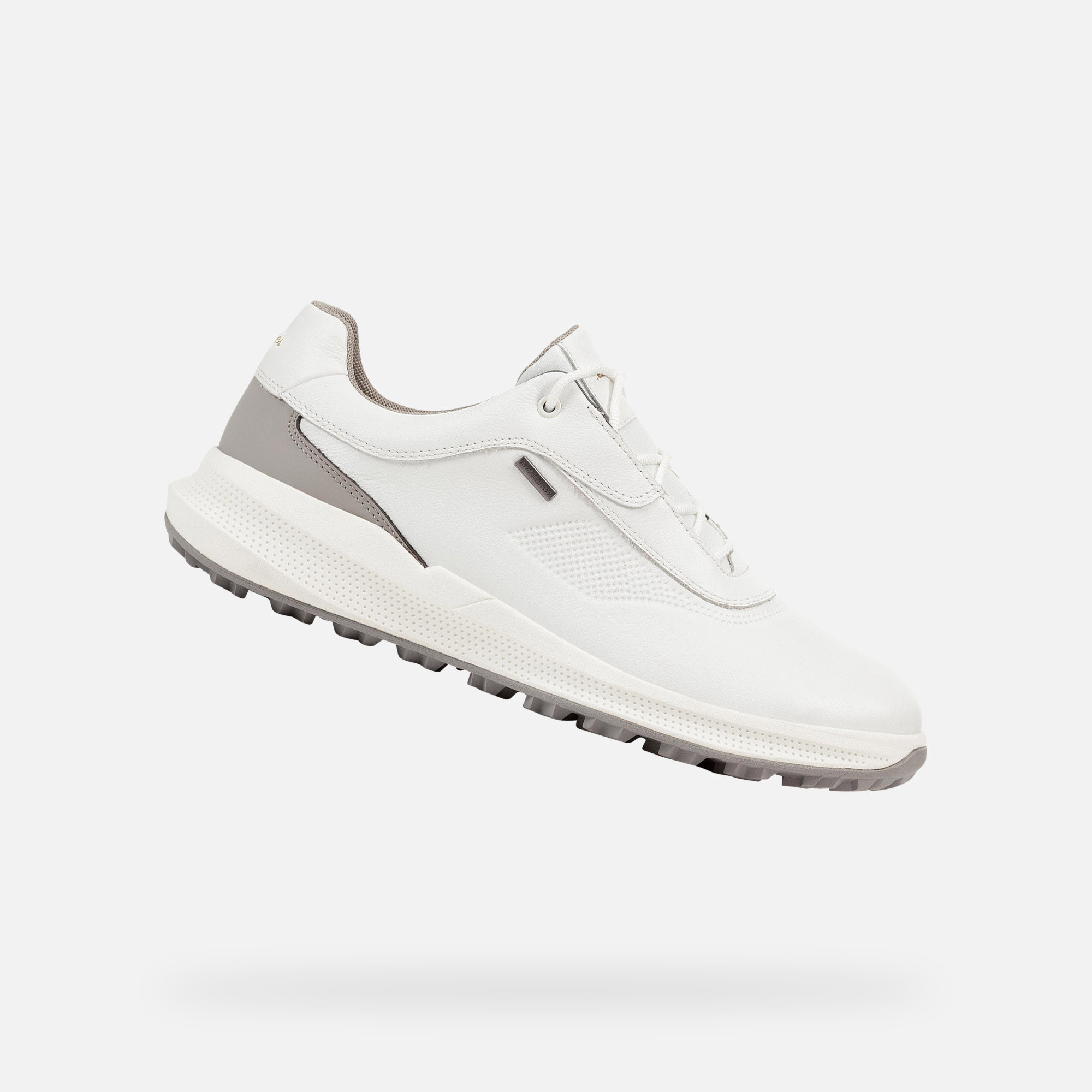 White mens sneakers Geox PG1X B ABX - Mens