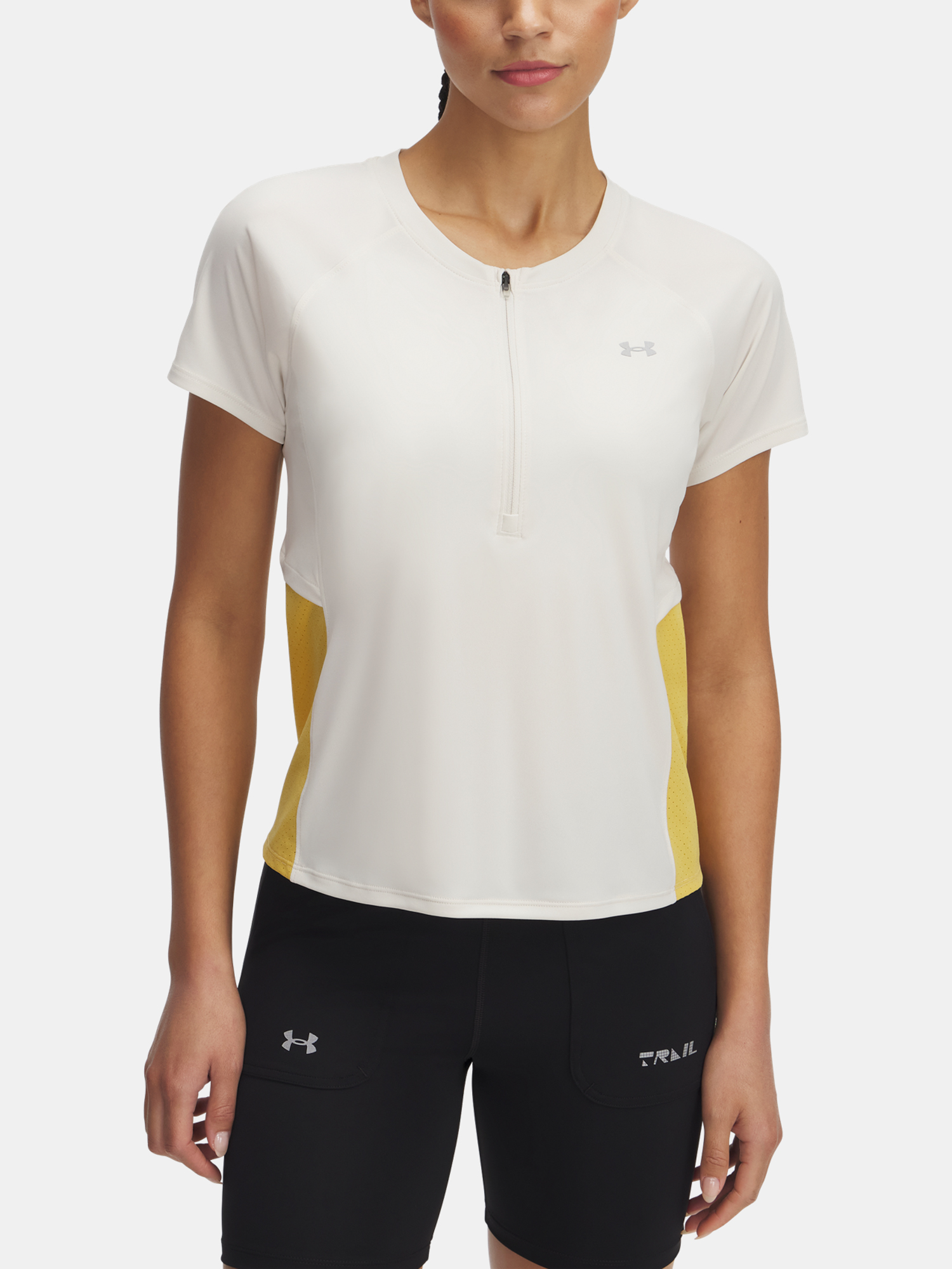 Dámské tričko Under Armour UA Trail Run Zip SS - Dámské
