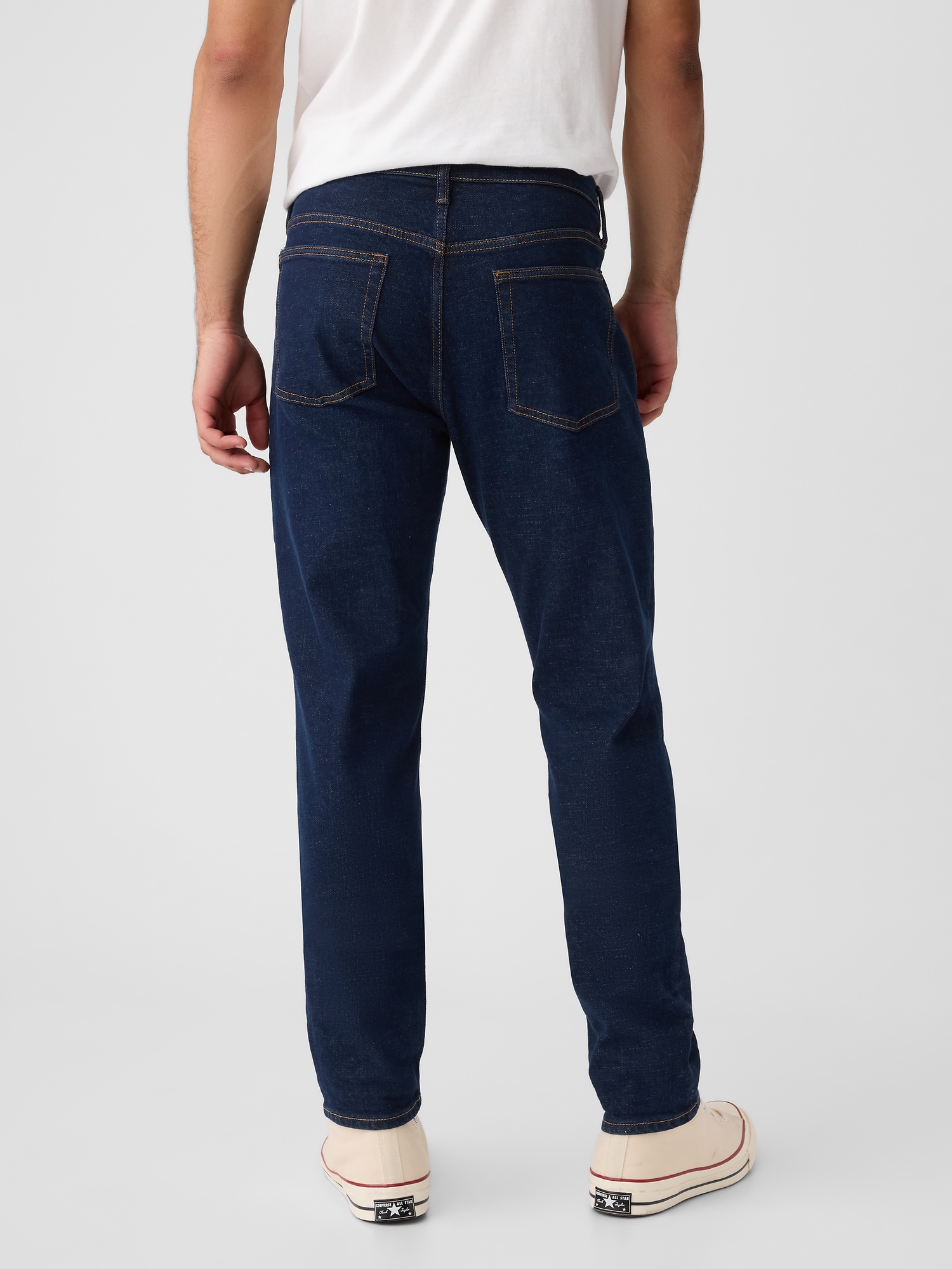 Slim fit pentru barbati GAP - albastru inchis