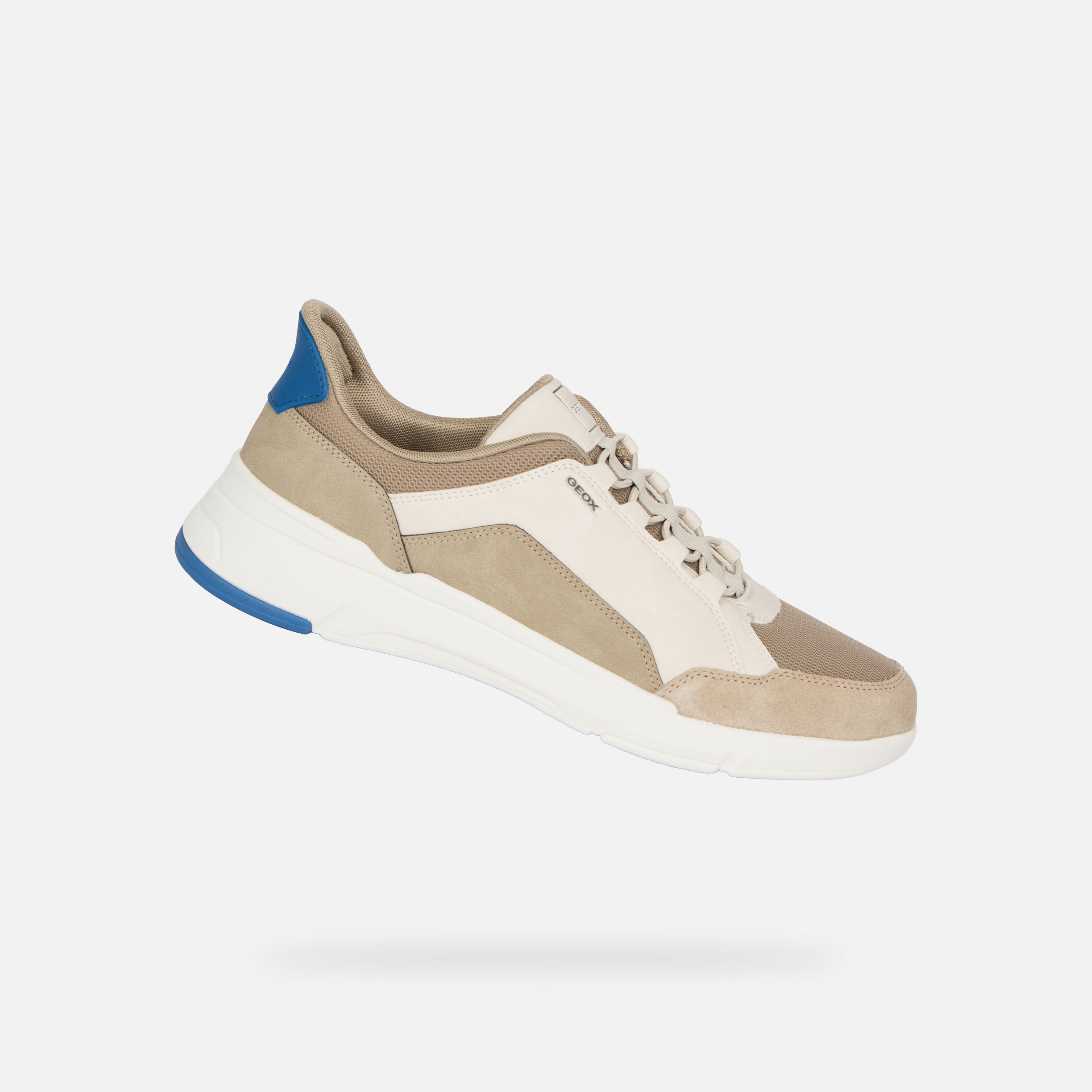 Бежови мъжки маратонки Geox Vittour Plus