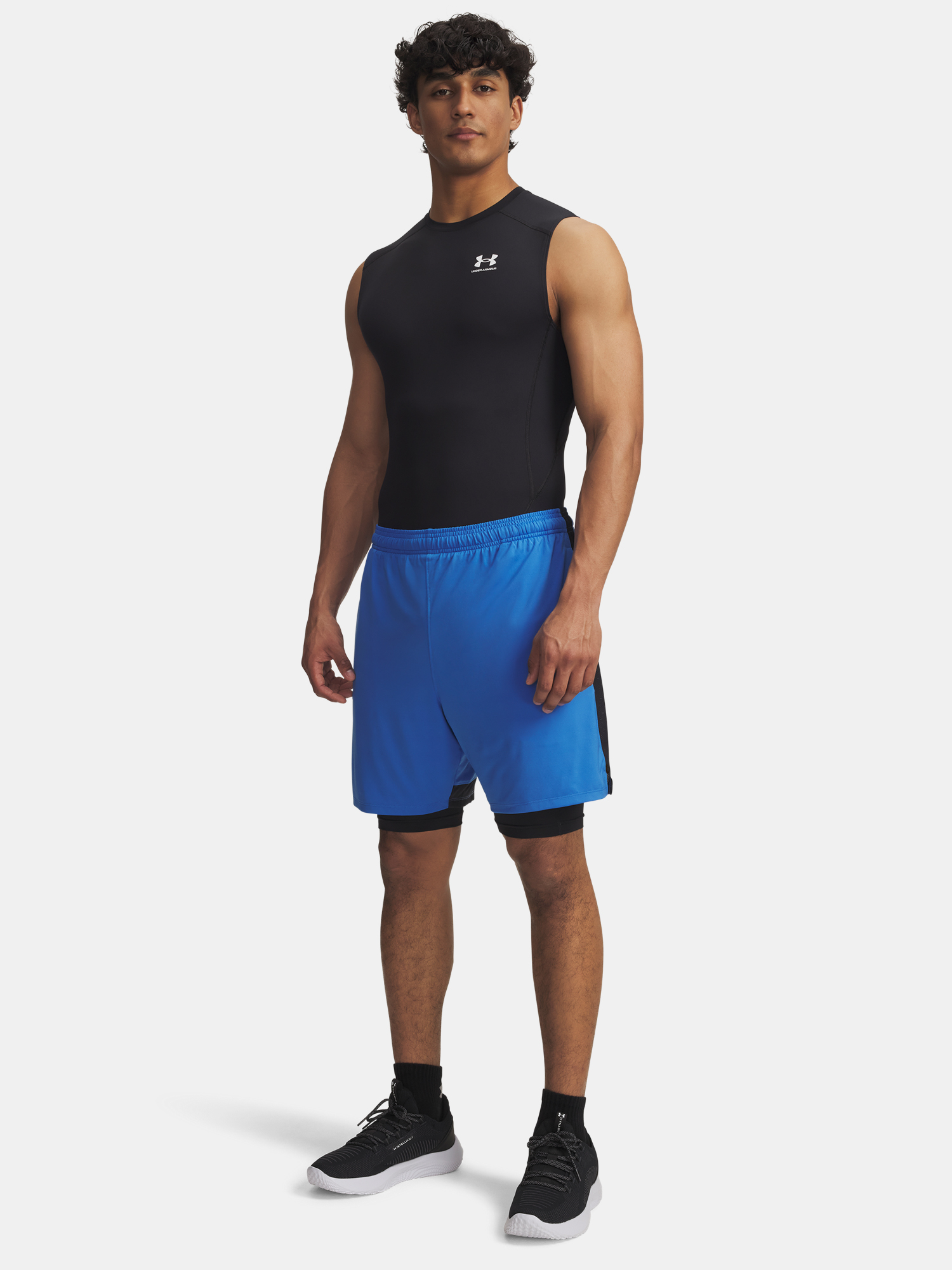 Men&#039;s shorts Under Armour UA Tech Vent 2in1 Short-BLU - Men&#039;s