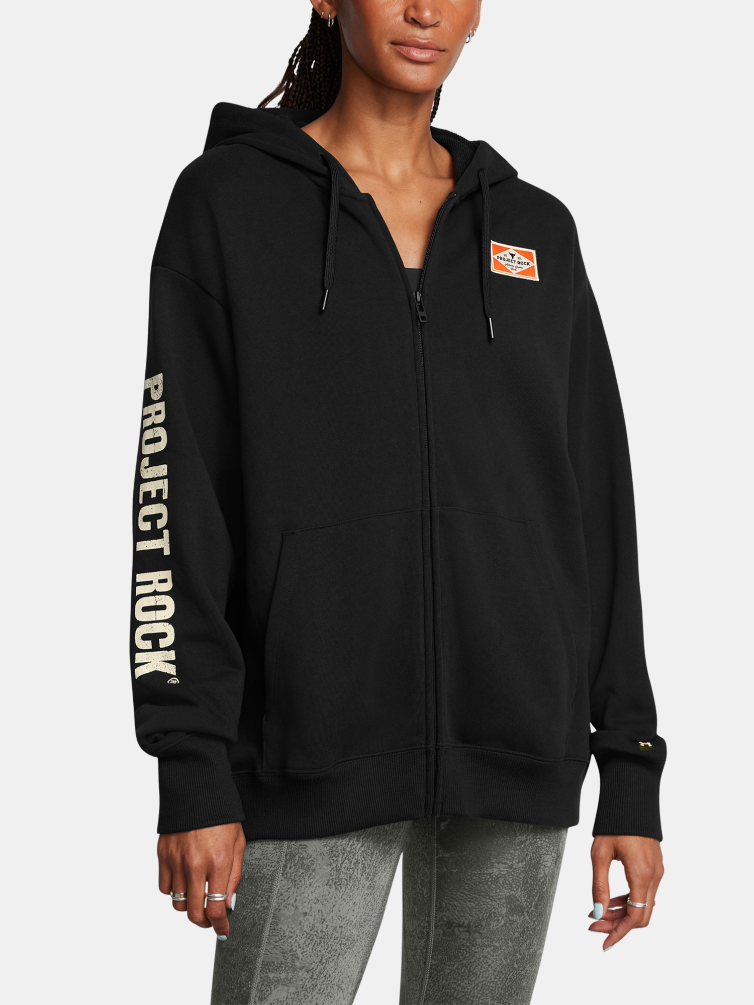 Under Armour Women&#039;s Sweatshirt Pjt Rck HWT FZ Hard at Wrk - Women&#039;s