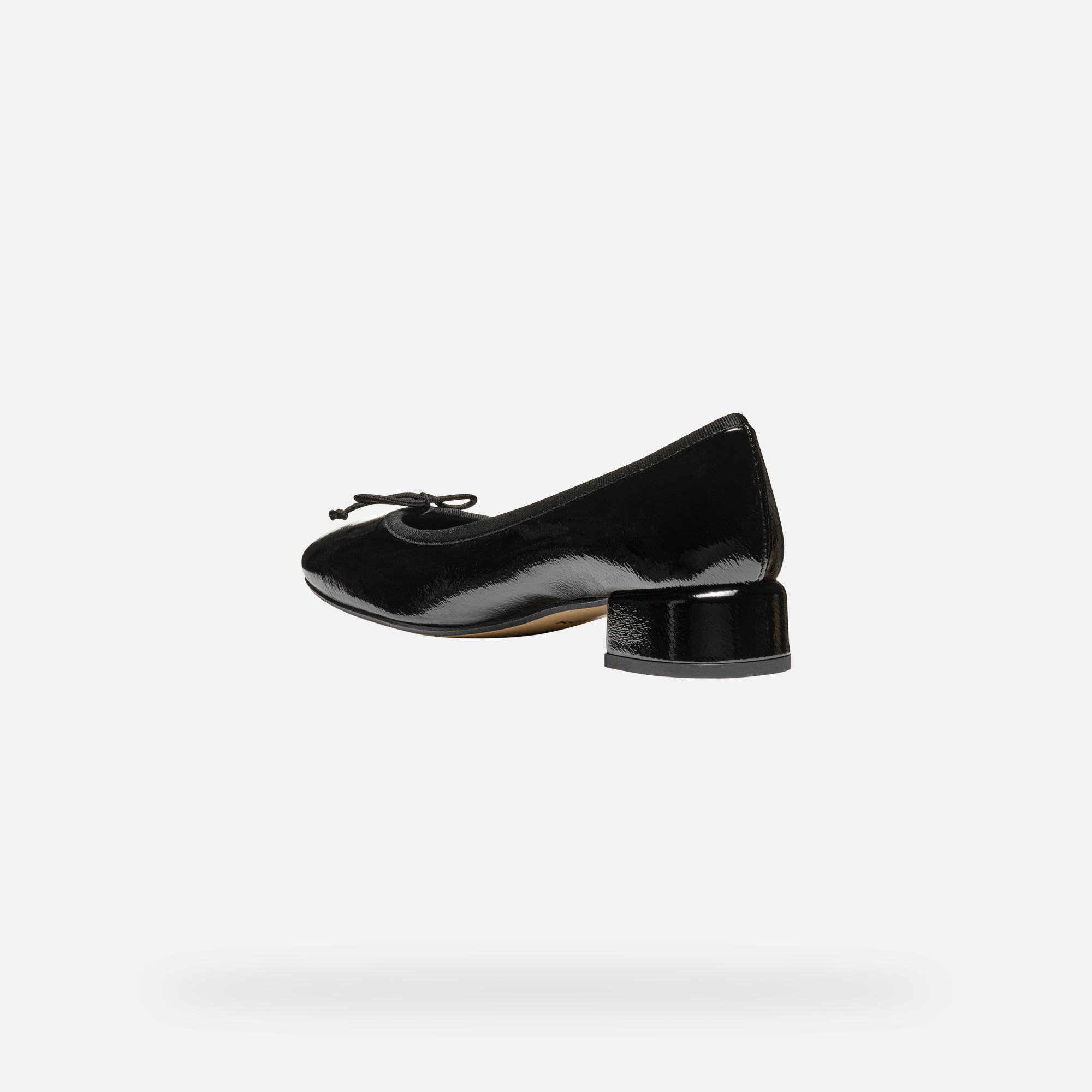 Black women's heeled shoes Geox Floretia - Women's