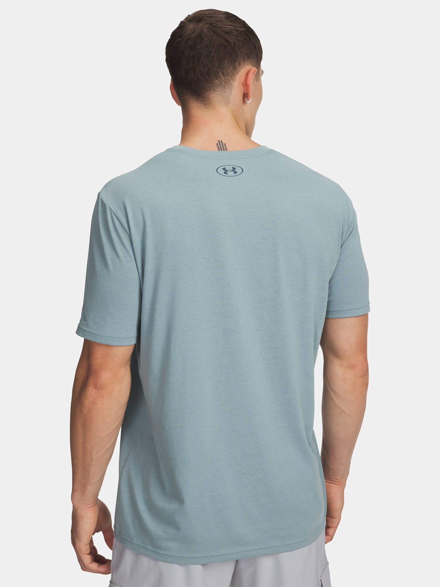 Men's Under Armour UA TEAM ISSUE WORDMARK SS-GRN - Men's T-Shirt