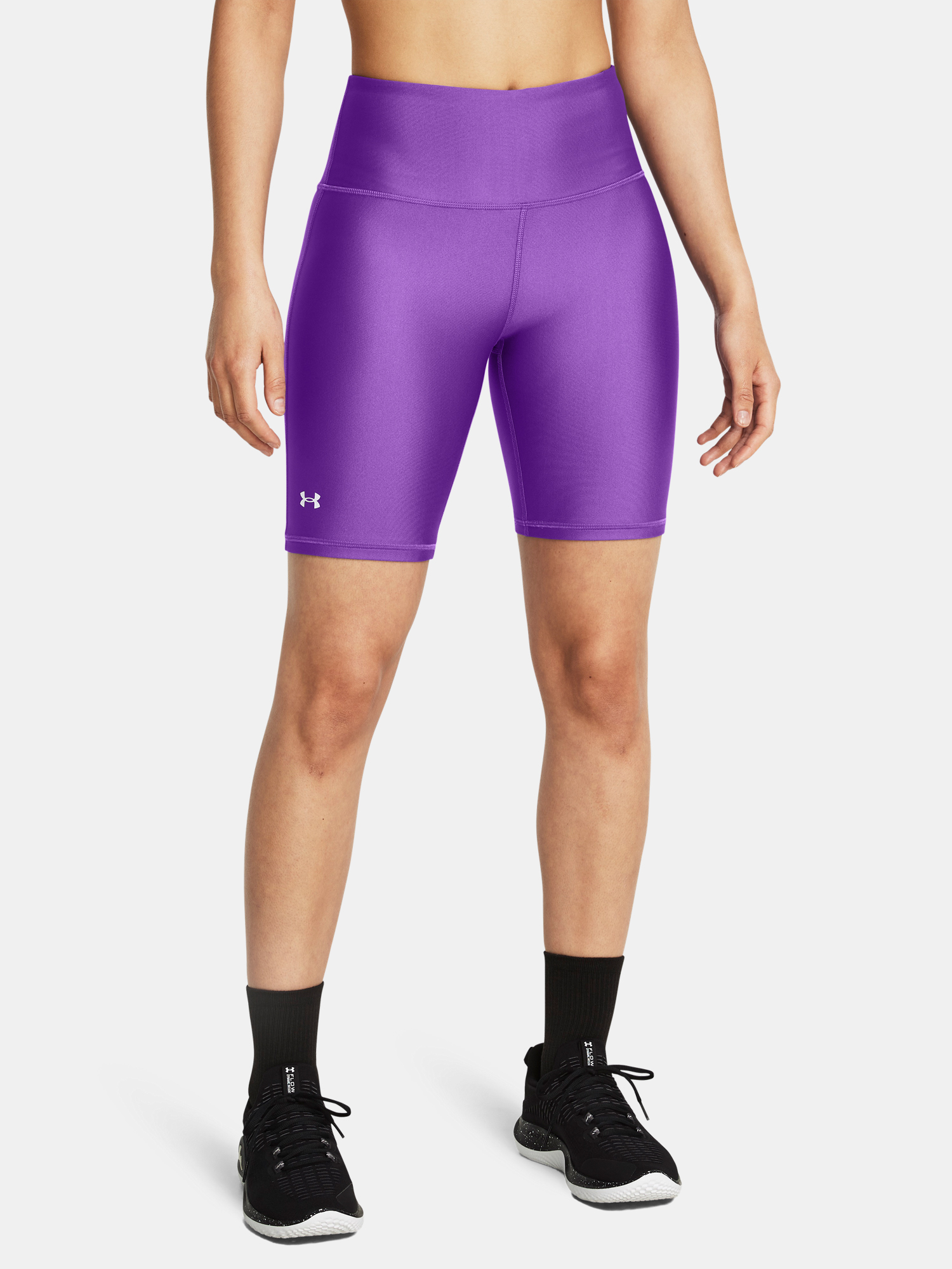 Women's Shorts Under Armour Tech Bike Short-PPL - Women's