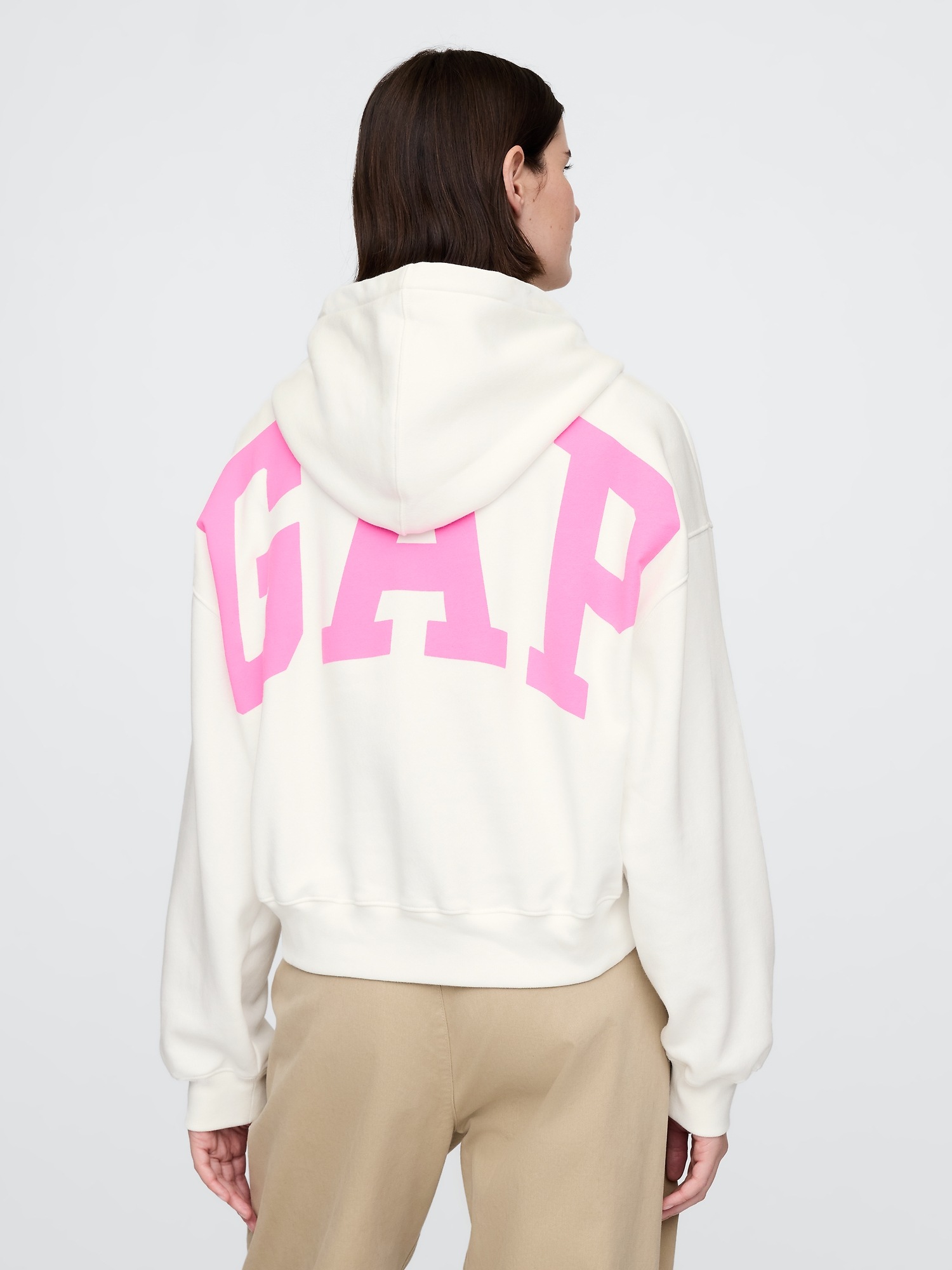 GAP Hoodie Logo Cropped - Womens