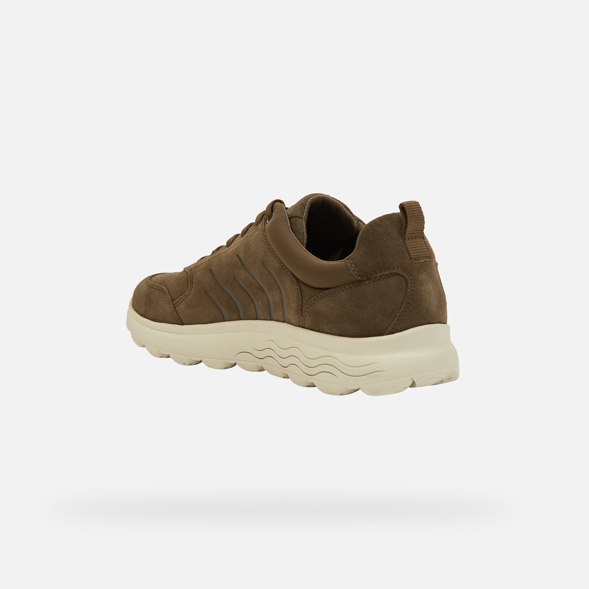 Khaki men's sneakers Geox Spherica - Men's