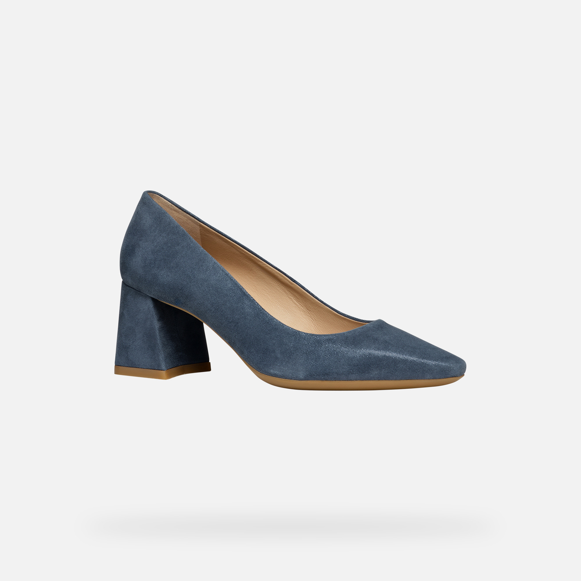Dark blue women's pumps Geox Giselda - Women's