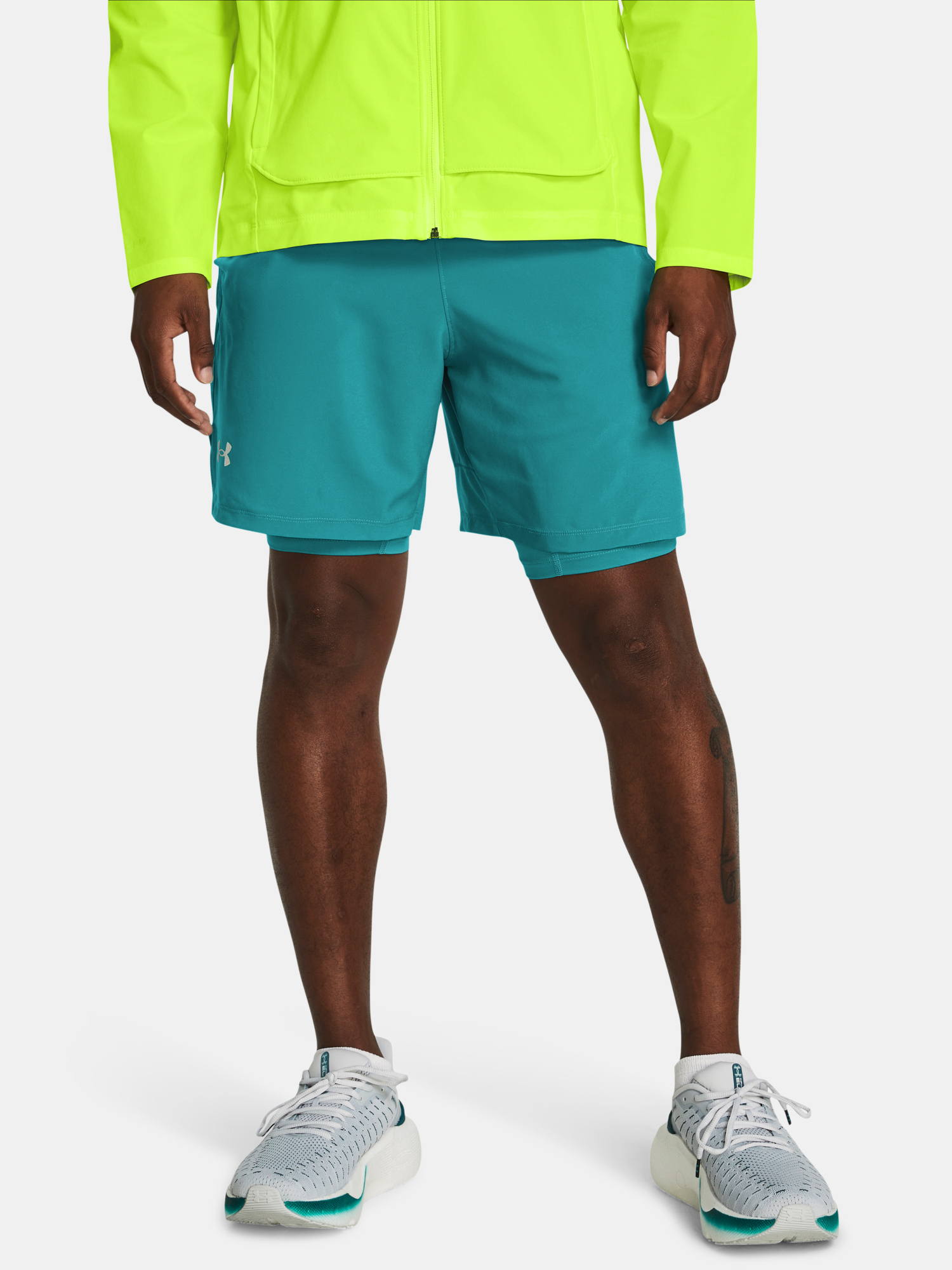 Under Armour Shorts UA LAUNCH 7'' 2-IN-1 SHORTS - Men