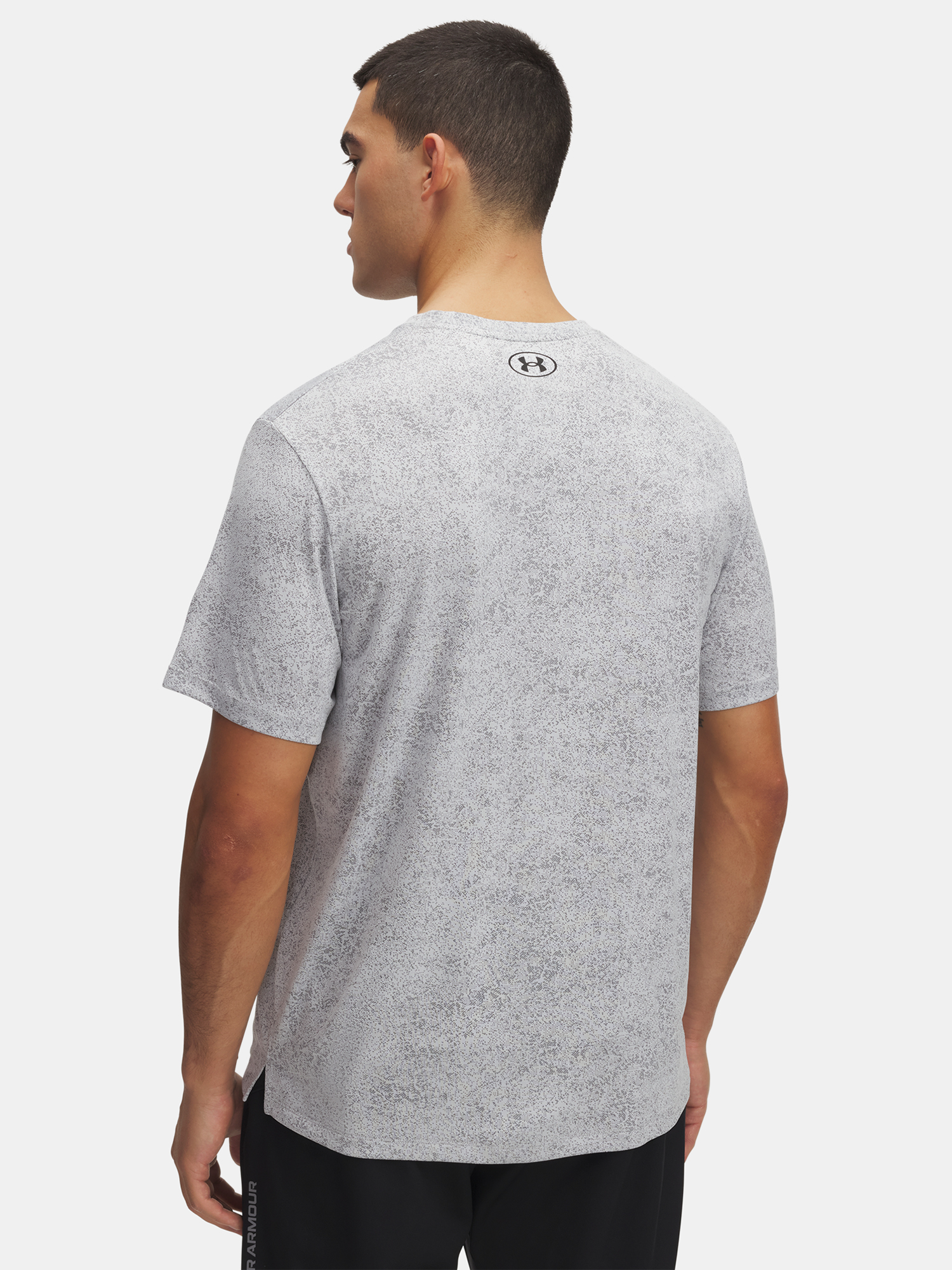 Men's T-shirt Under Armour UA Tech Tee Pixelate-GRY - Men's