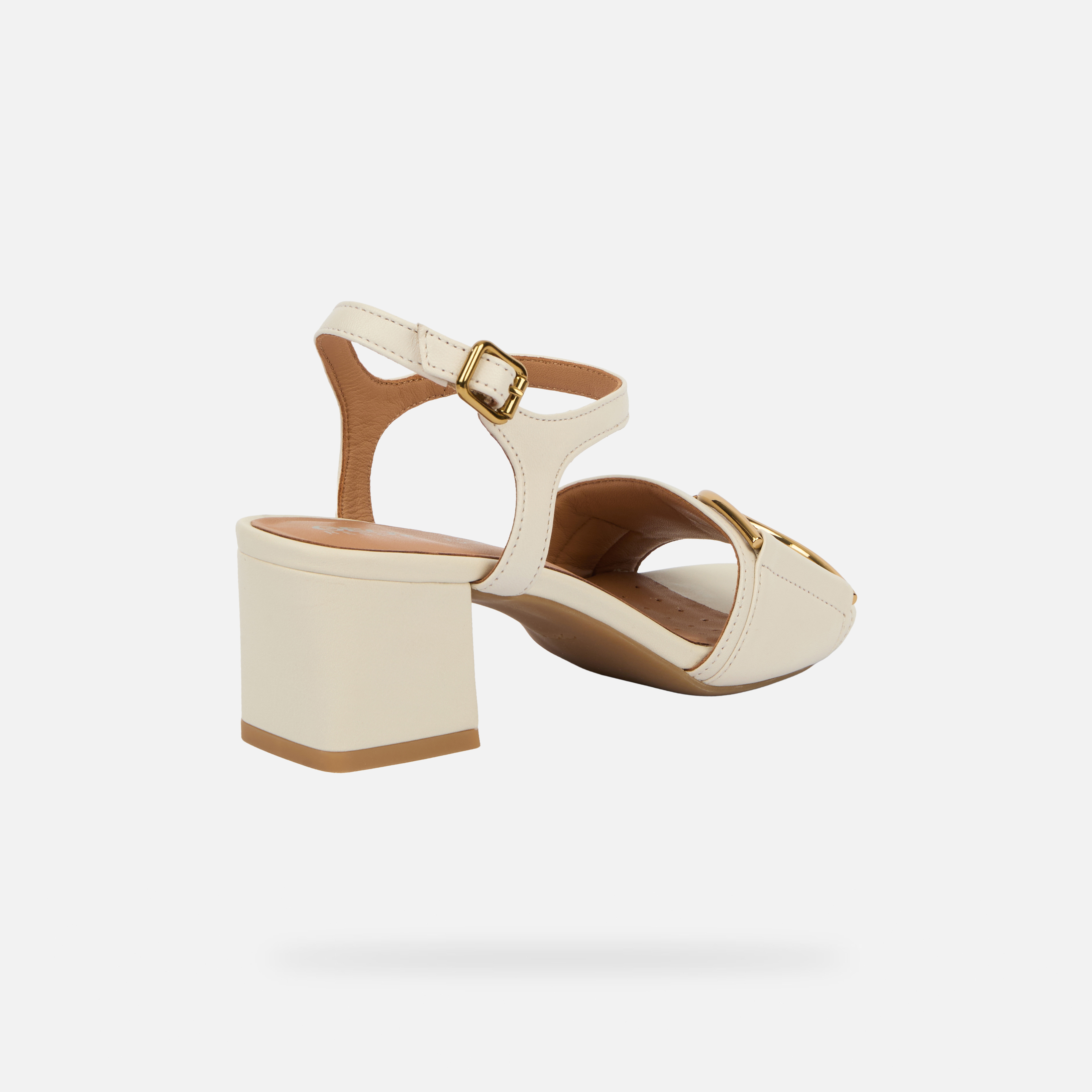 Cream Women&#039;s Sandals Geox New Eraklia 50 - Women&#039;s