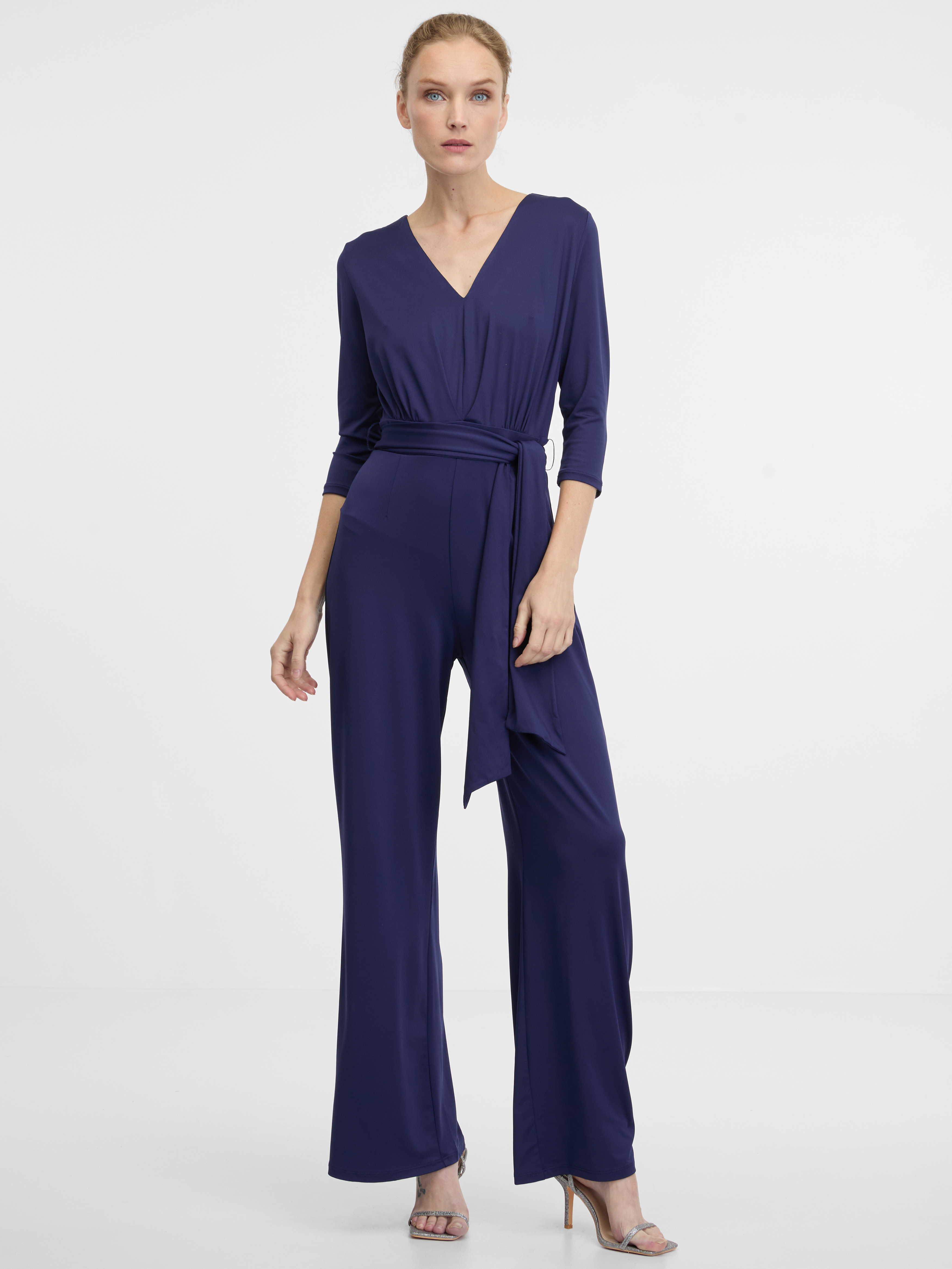 Dark blue women&#039;s jumpsuit ORSAY - Women&#039;s