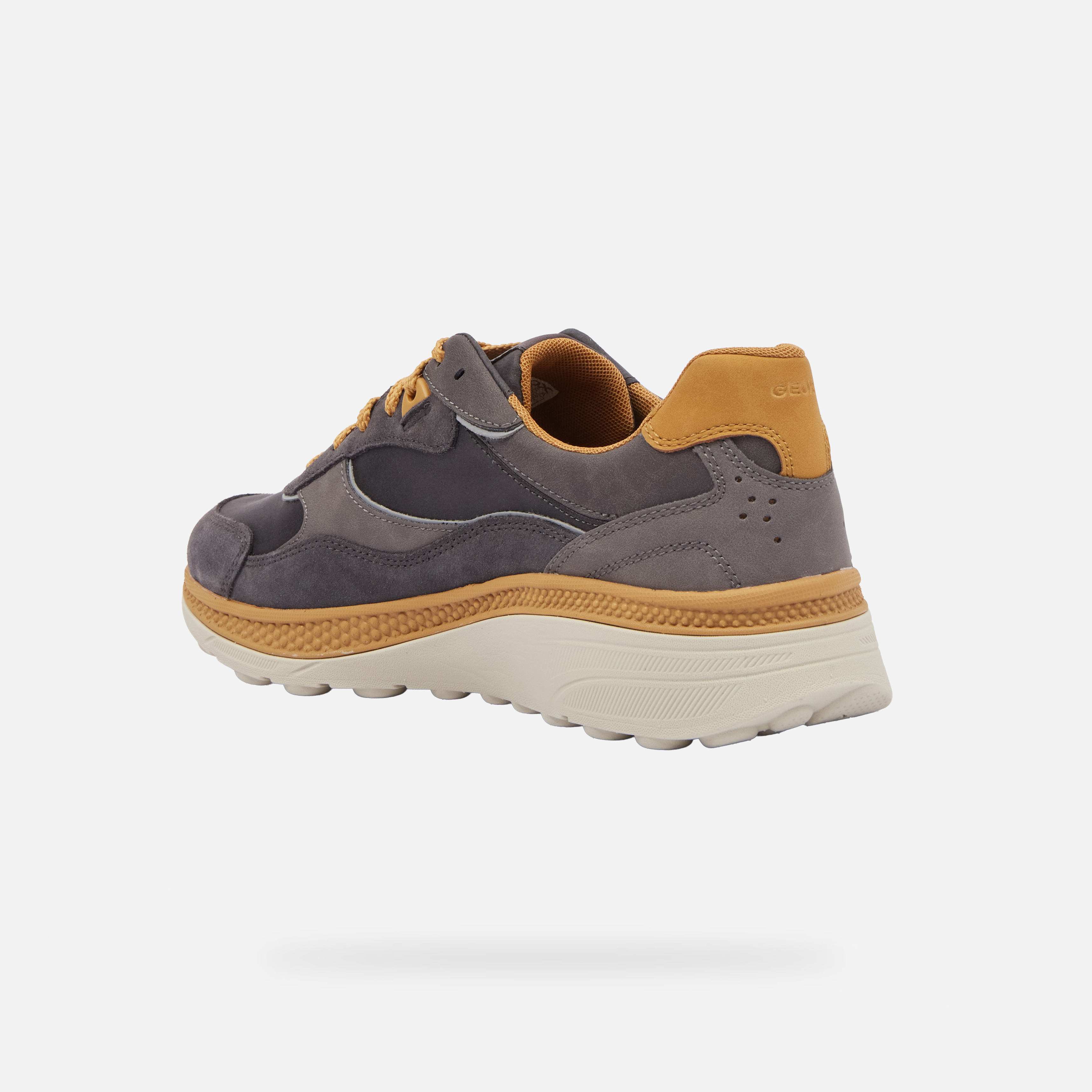 Grey men's sneakers Geox Spherica Actif X1 - Men's