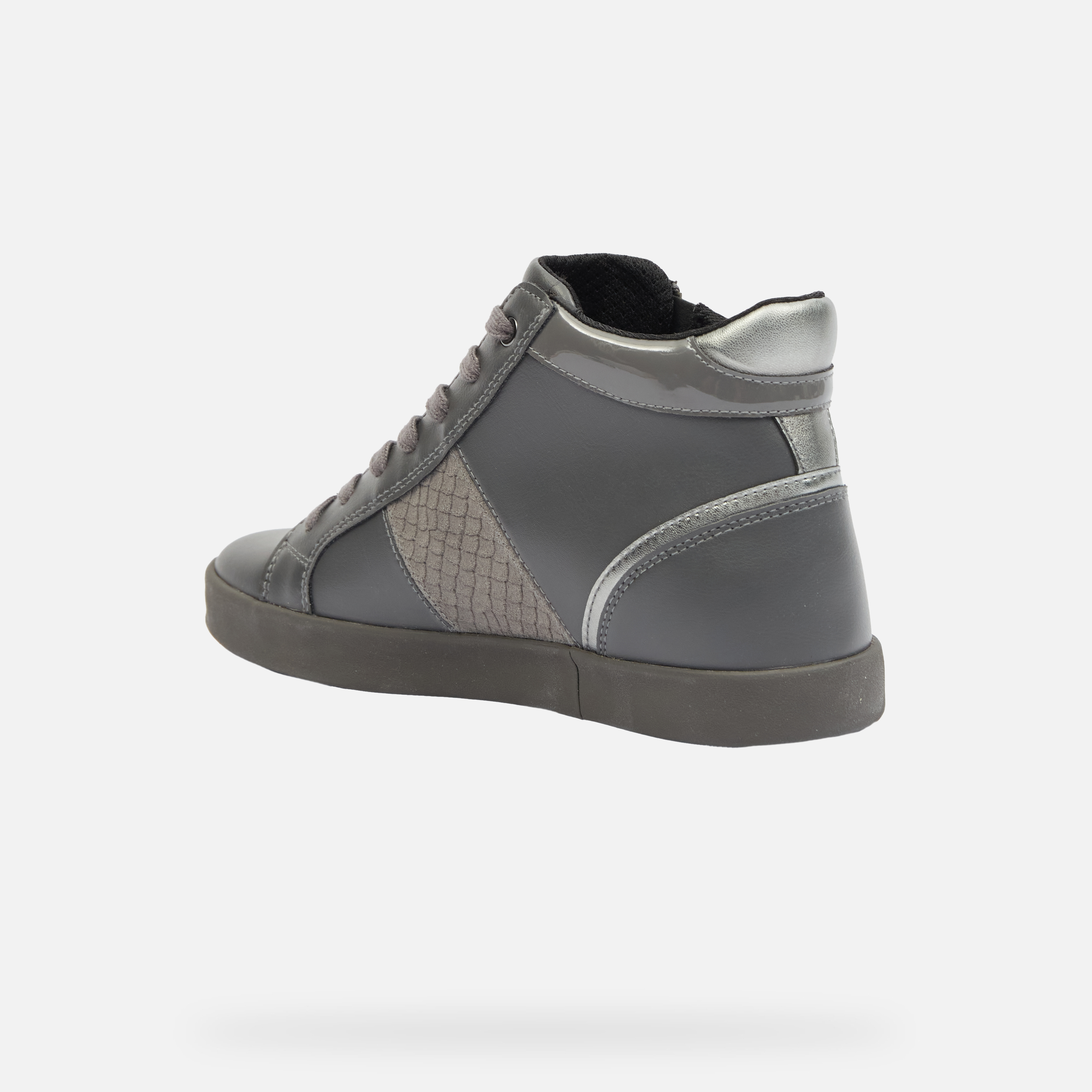 Dark gray women's sneakers Geox Blomiee - Women's