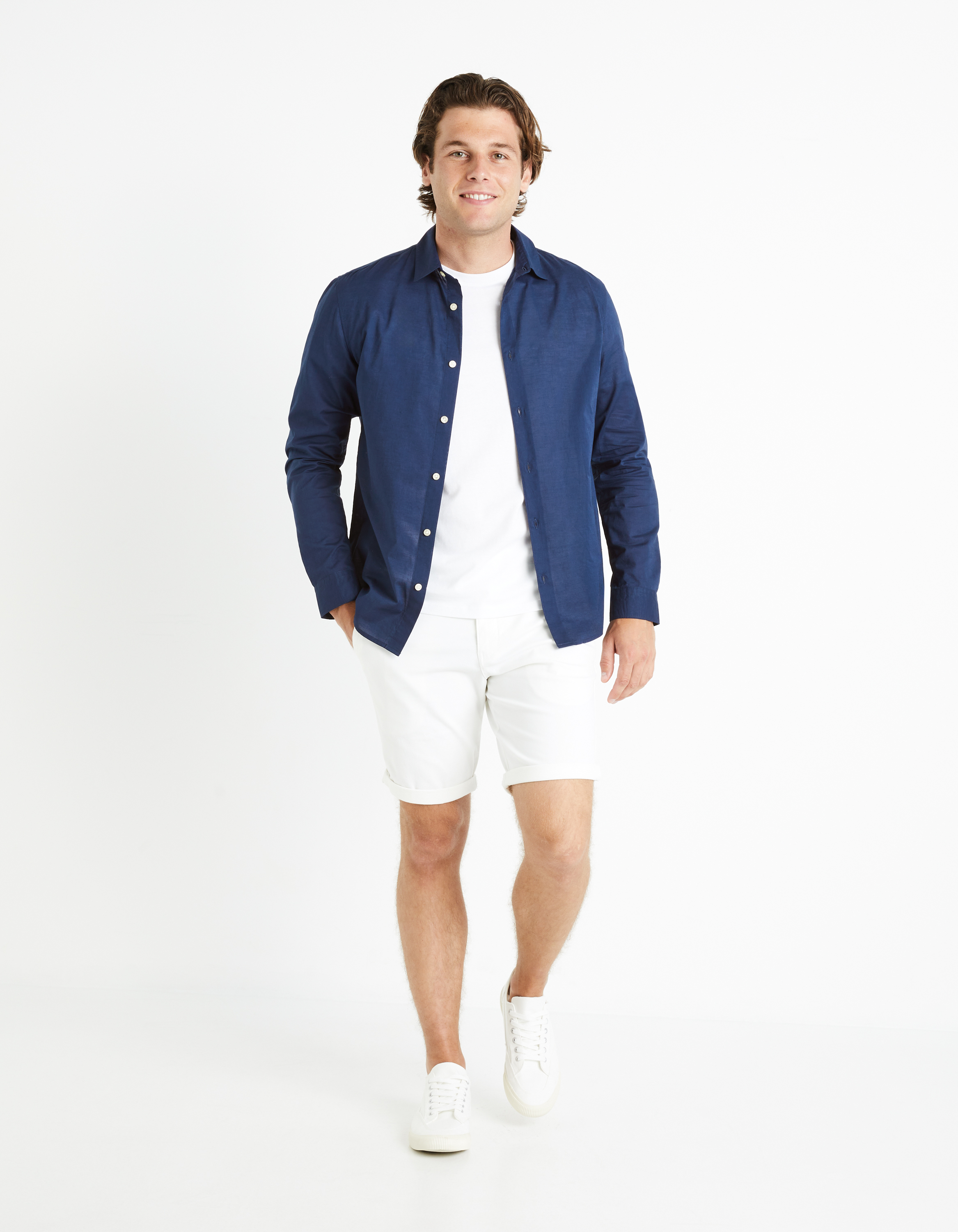 Celio Cotton Shirt Fames - Men