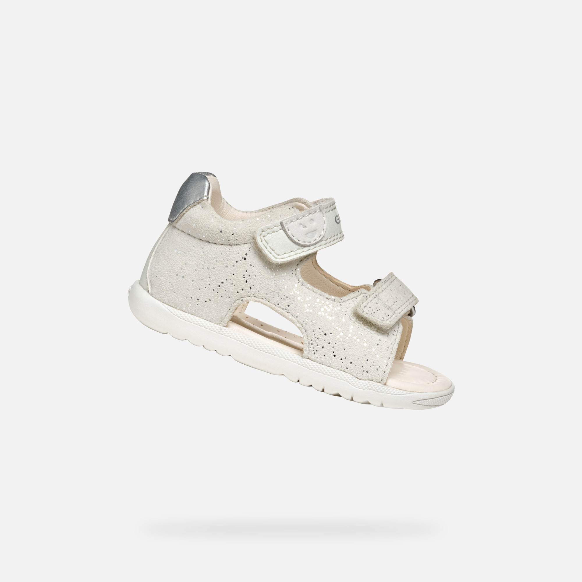 Бели детски сандали Geox