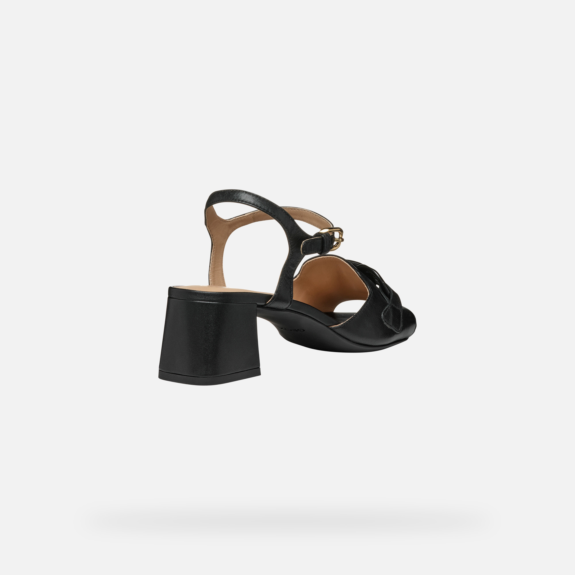 Black women's sandals Geox New Eraklia 50 T - Women's