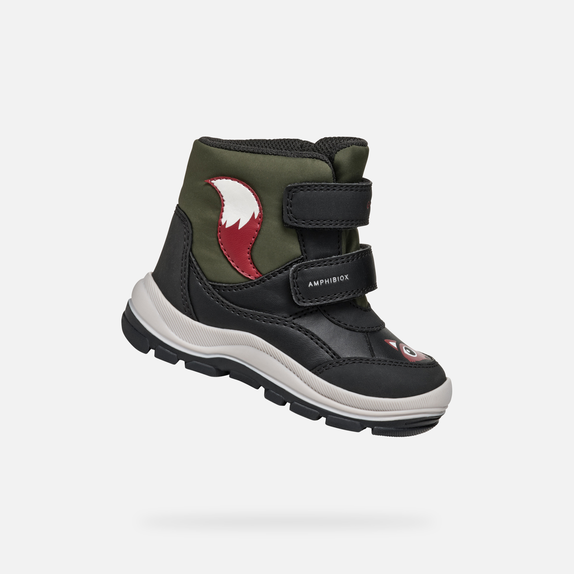 Black Boys' Winter Boots Geox Flanfil B Abx - Boys