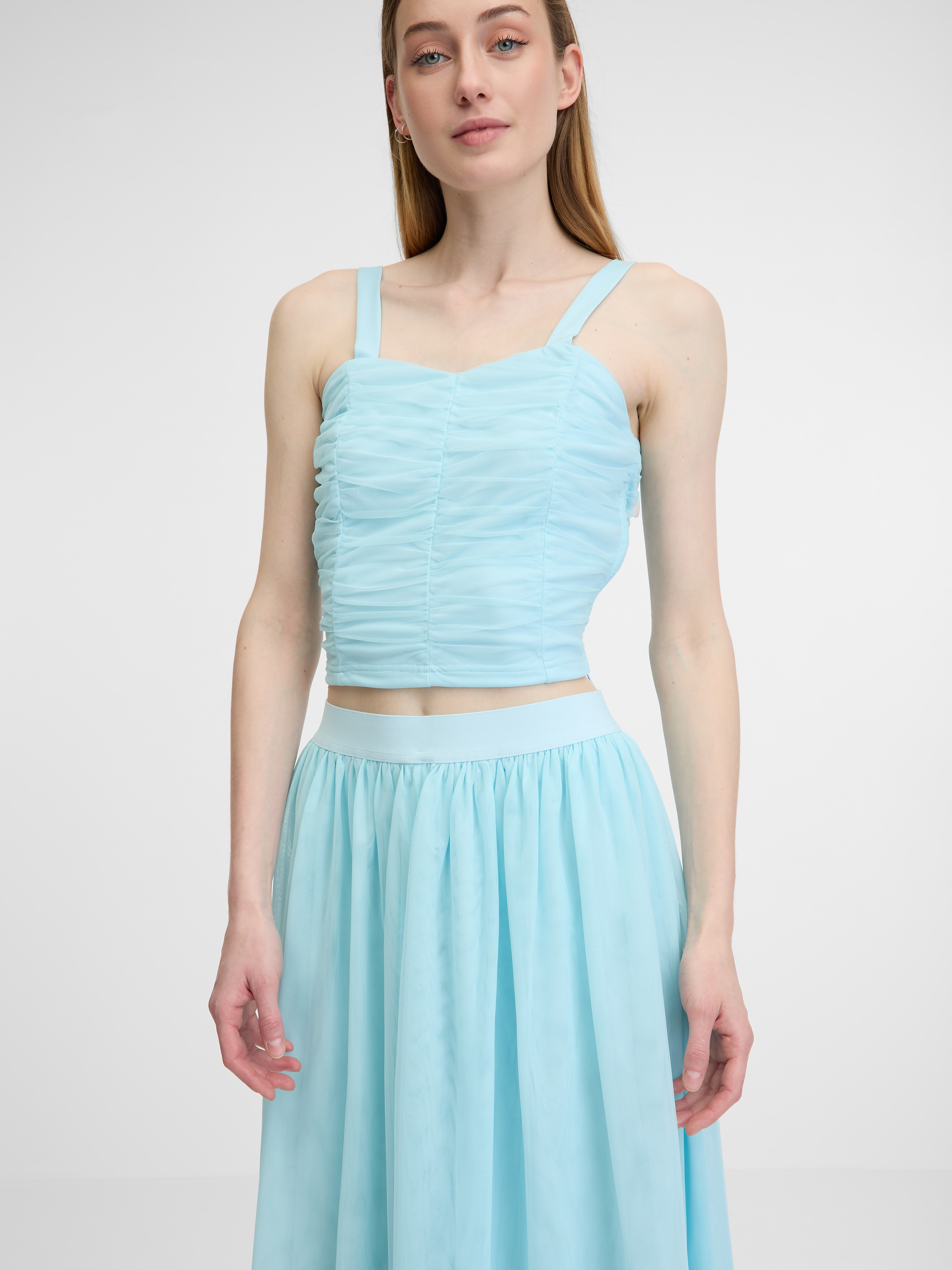 Light blue women&#039;s skirt ORSAY - Women&#039;s
