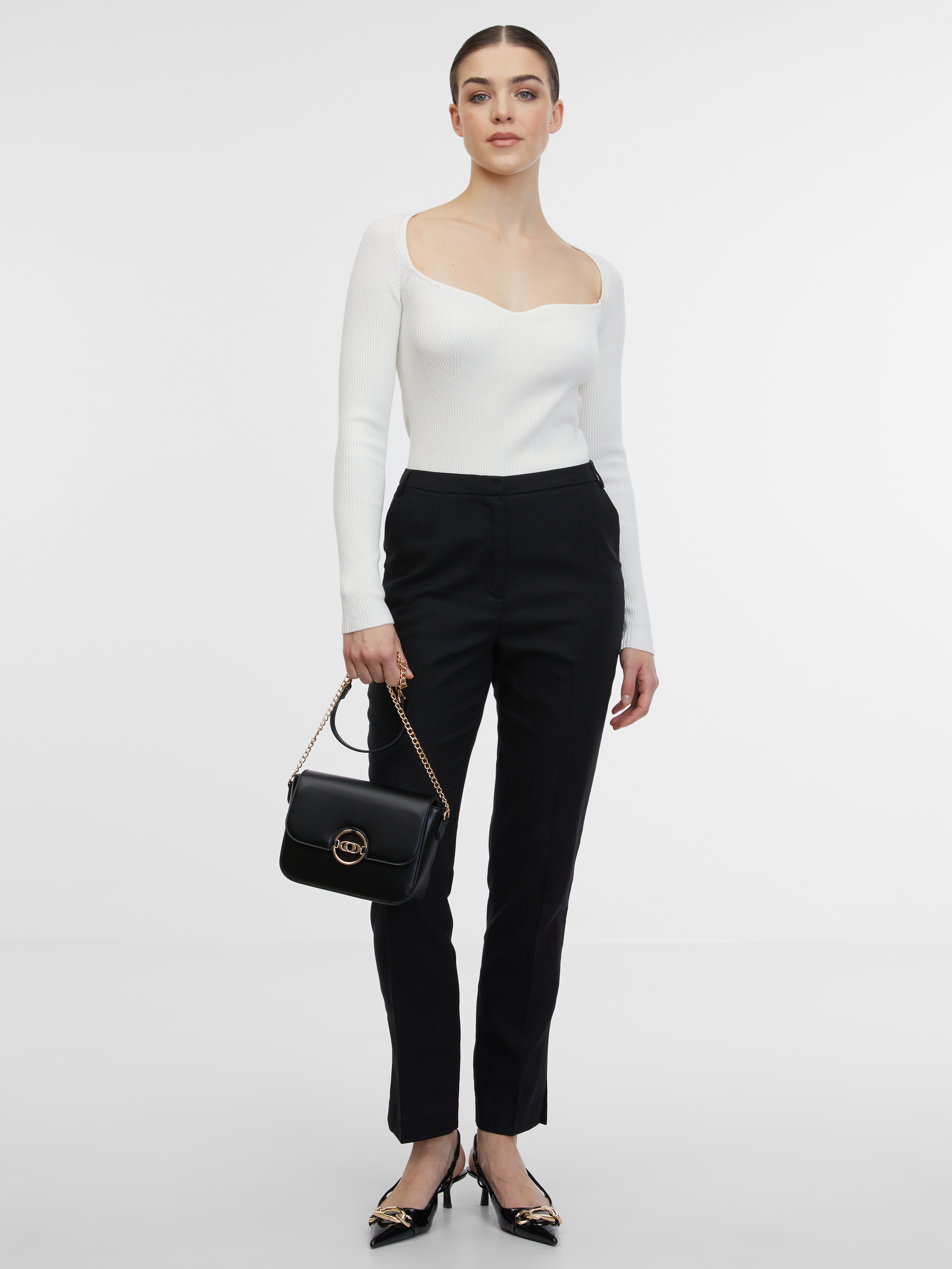 Orsay White women's bodysuit - Women's