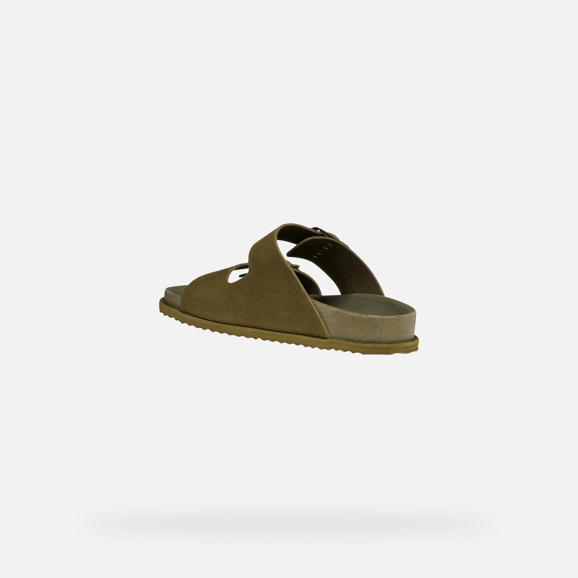 Light green women&#039;s slippers Geox Sandybett - Women&#039;s