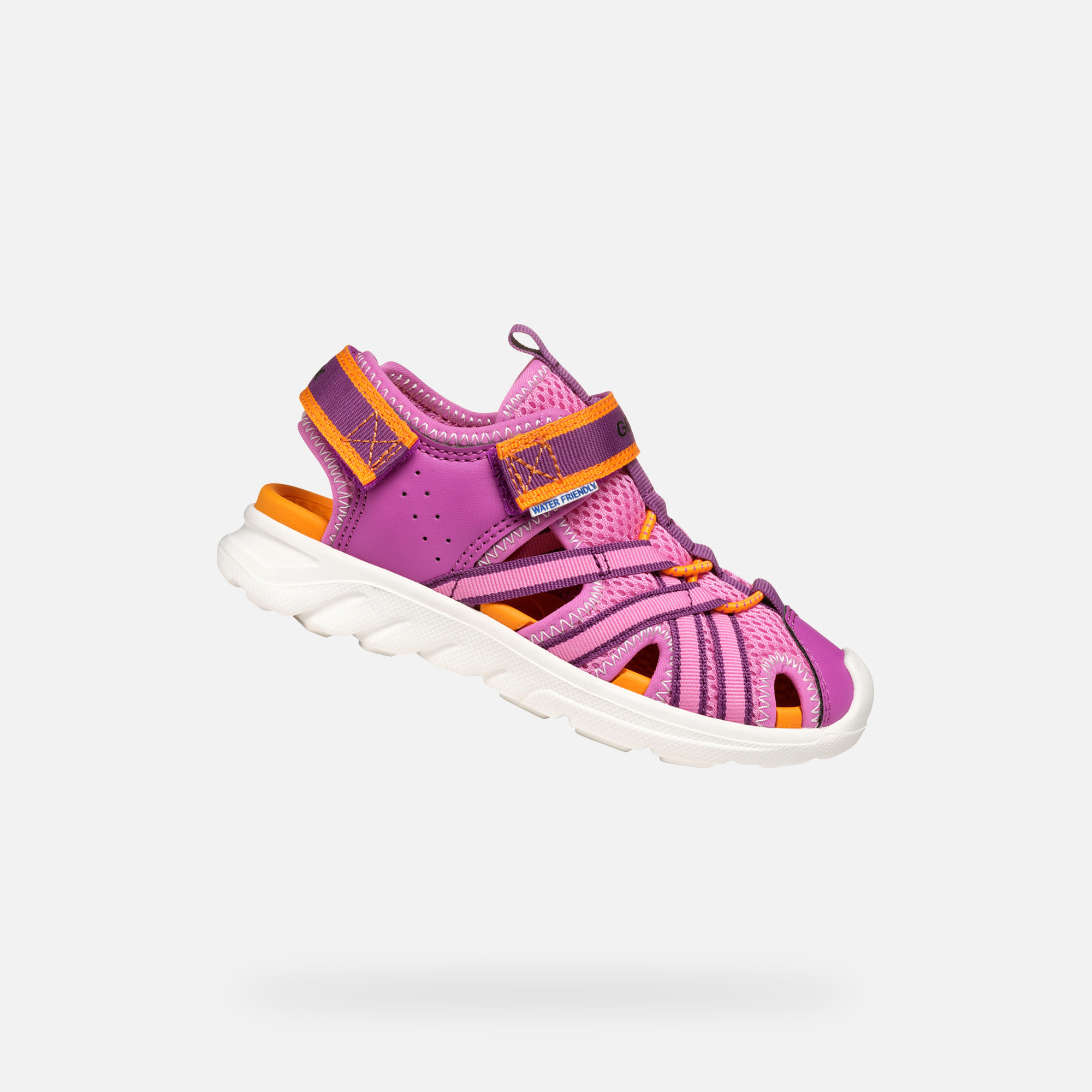 Pink Girls Sandals Geox Airadyum - Girls
