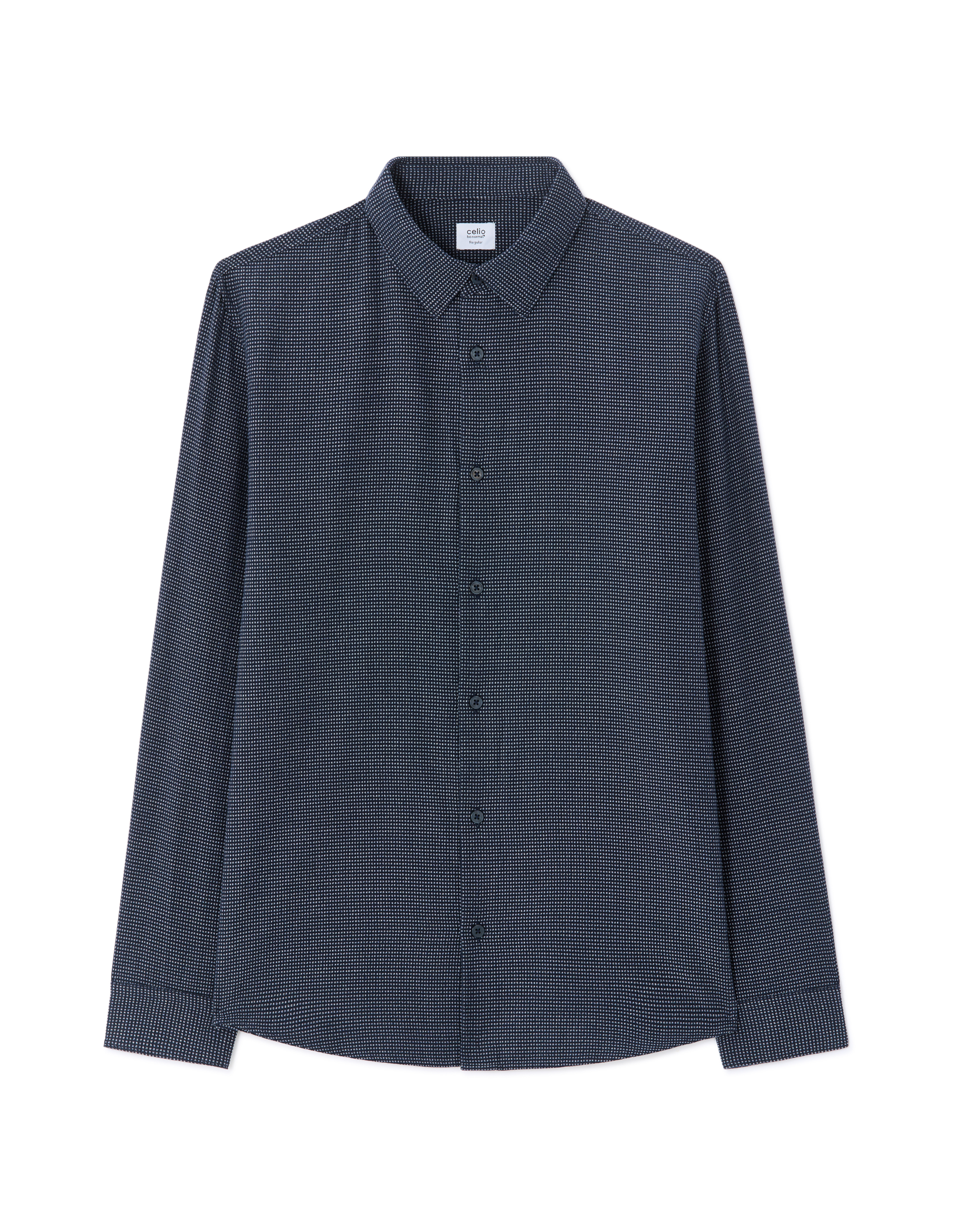 Едноцветна риза Celio