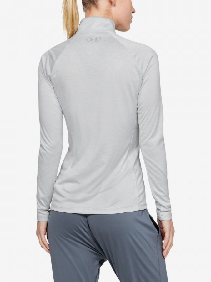 Under Armour T-shirt Tech 1/2 Zip - Twist-Gry - Women