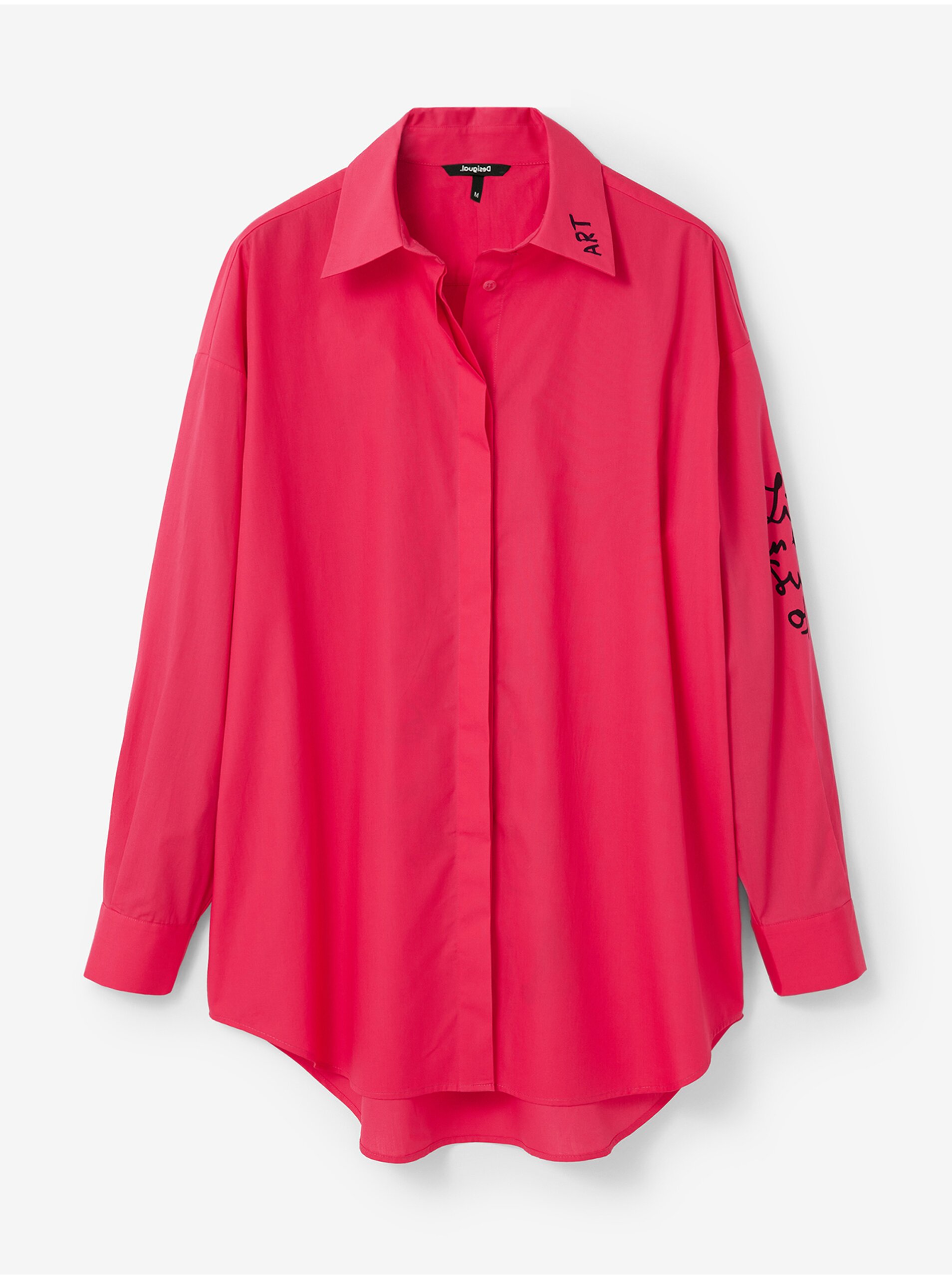 Dark pink Desigual Napoles Ladies Shirt - Women