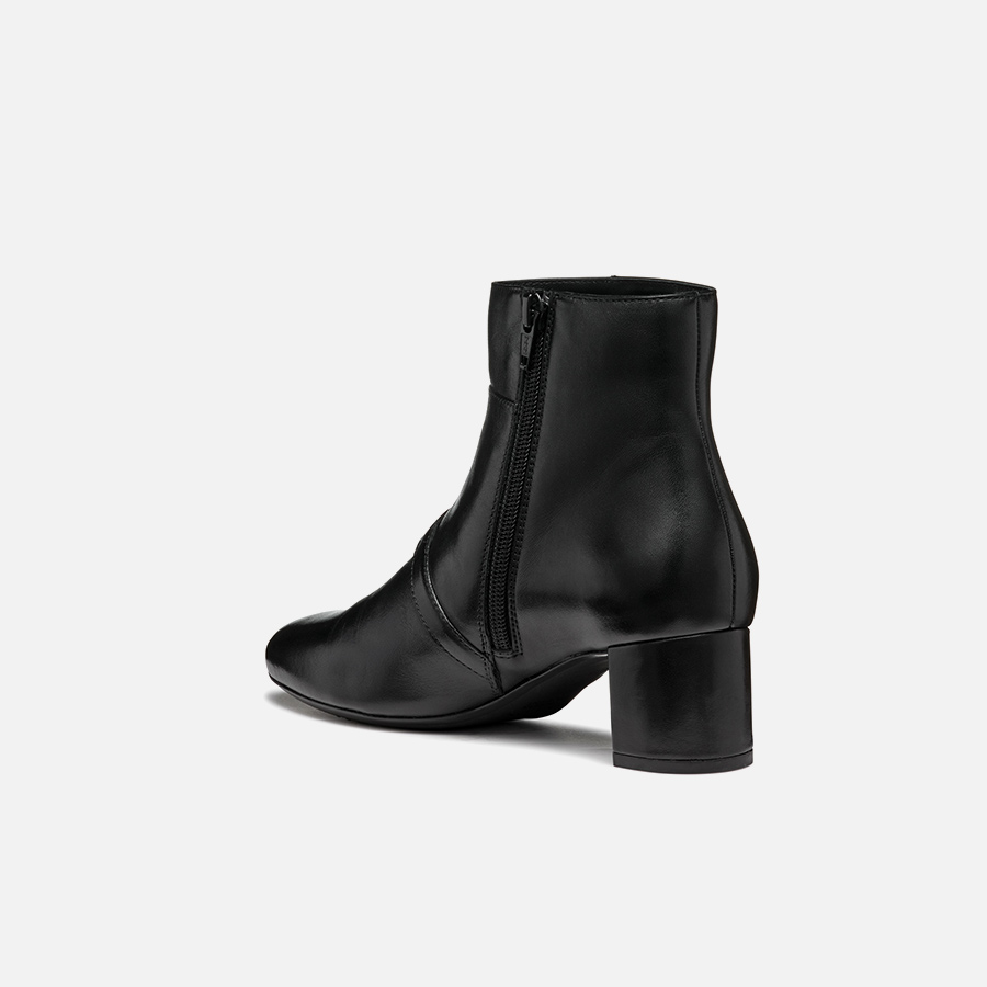 Black women's ankle boots Geox Pheby 50 - Women's