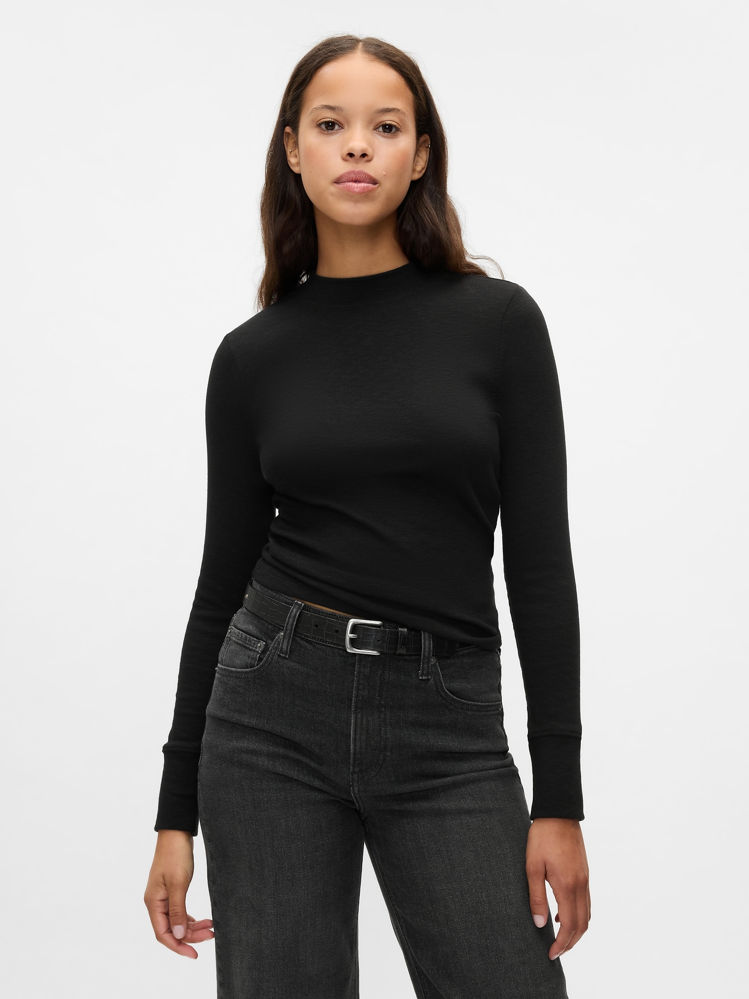 GAP Ribbed knit t-shirt - Women's