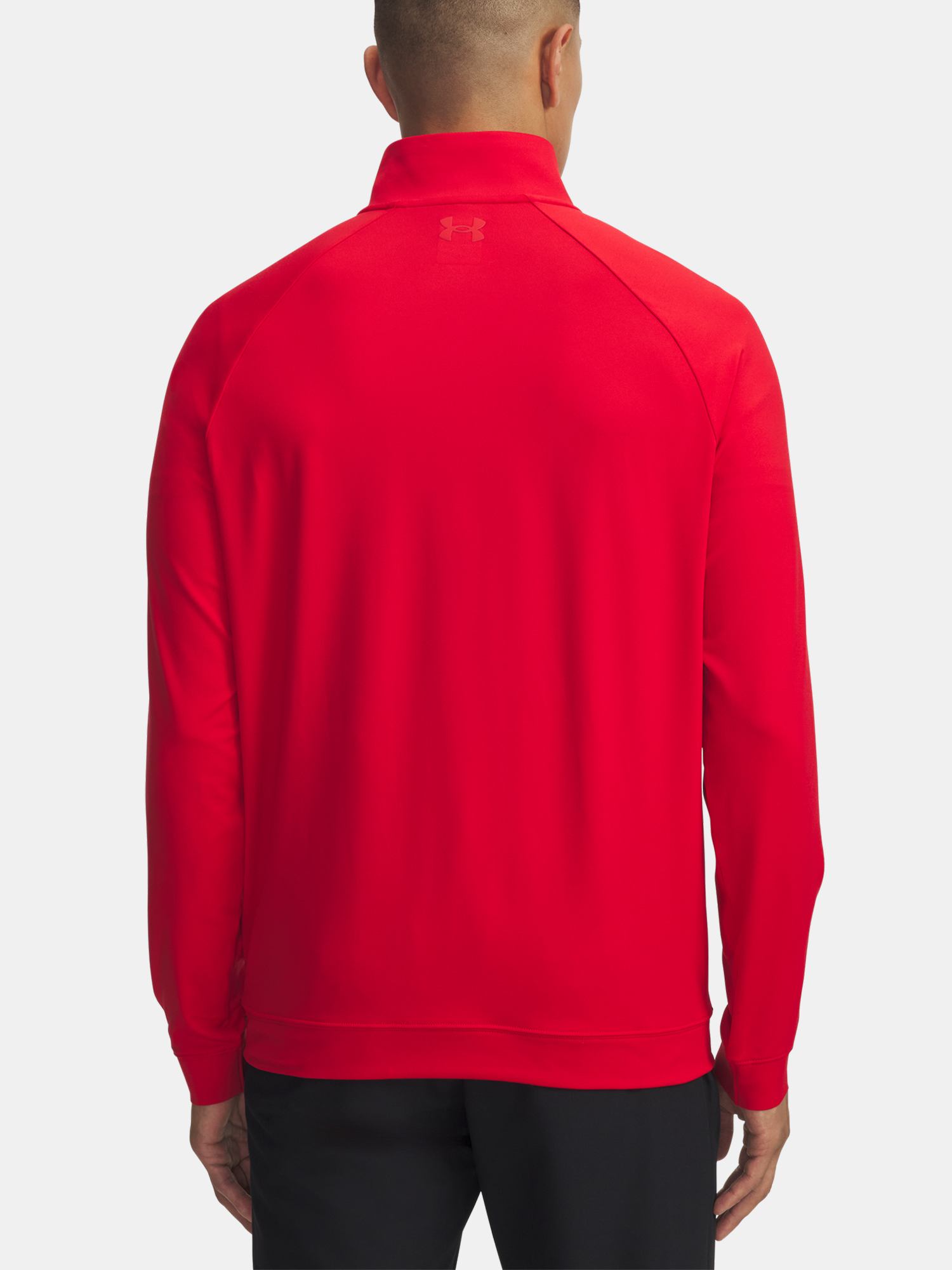 Men's sweatshirt Under Armour UA Midlayer QZ LB-RED - Men's