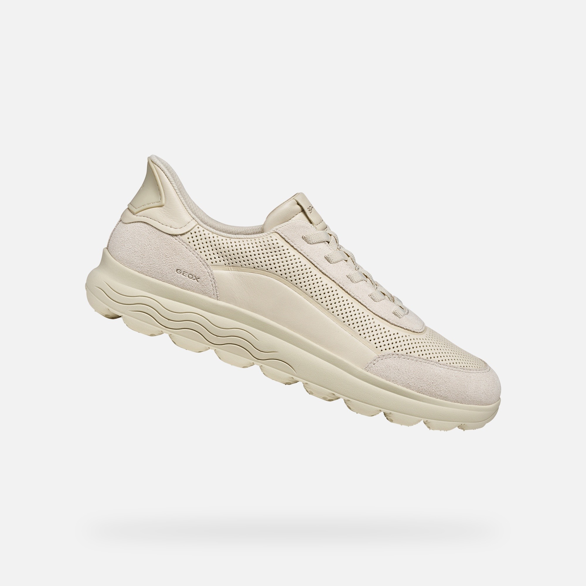 Мъжки кремави маратонки Geox Spherica Plus