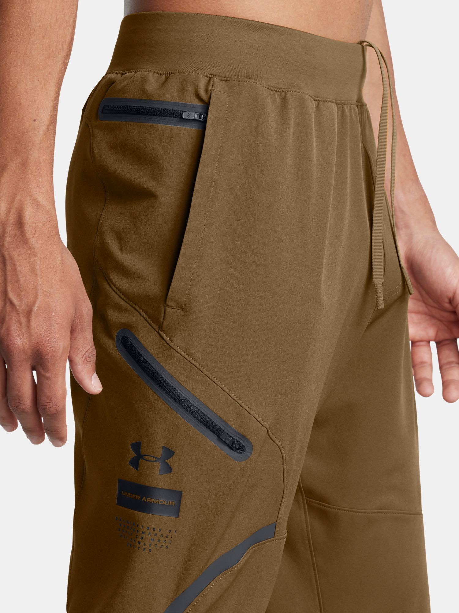 Men's Sports Pants Under Armour UA UNSTOPPABLE CARGO PANTS-BRN - Men's