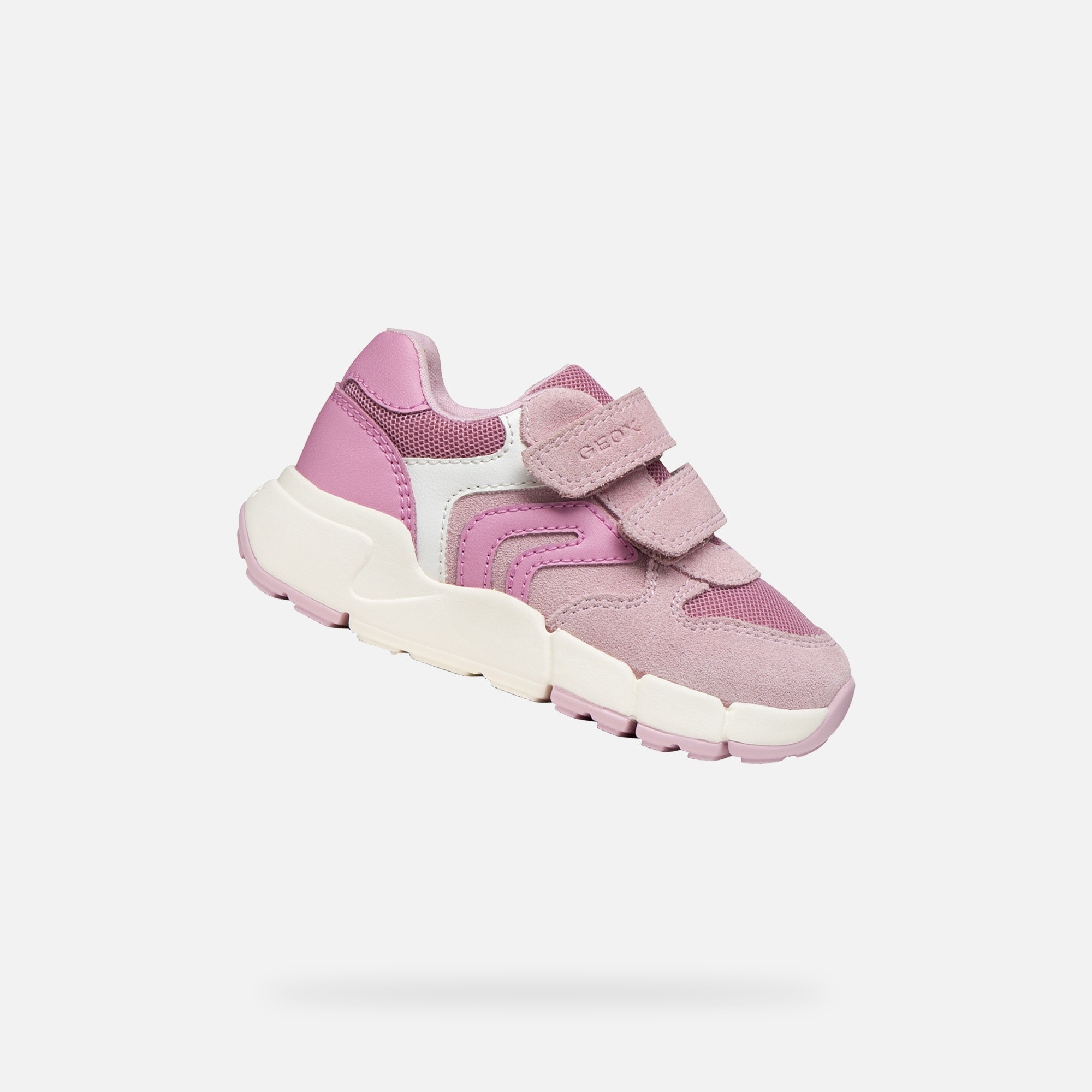 Pink Girls' Geox Flexyper Mini Sneakers - Girls