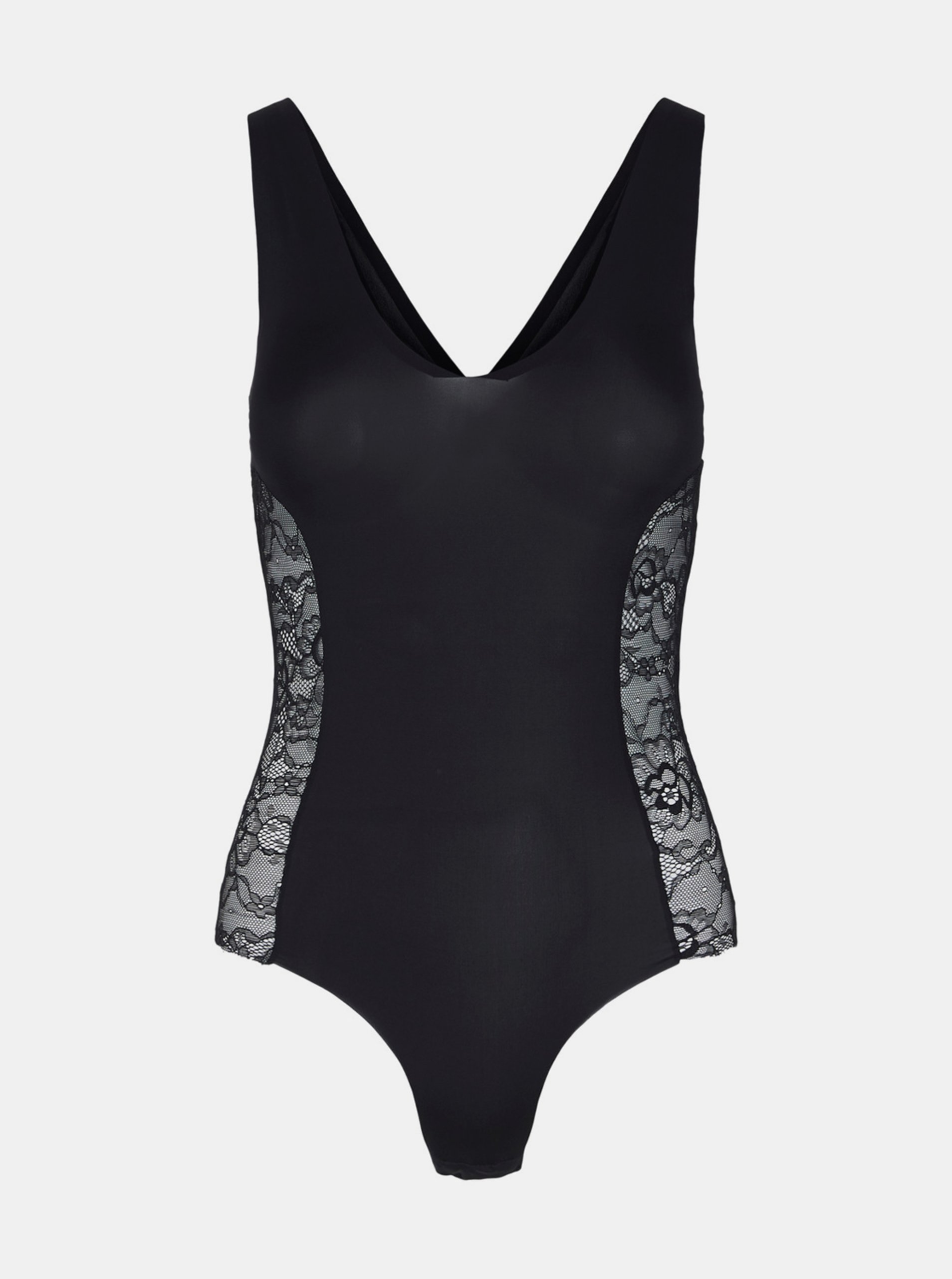 Black Shaping Bodysuit Pieces Ella - Women