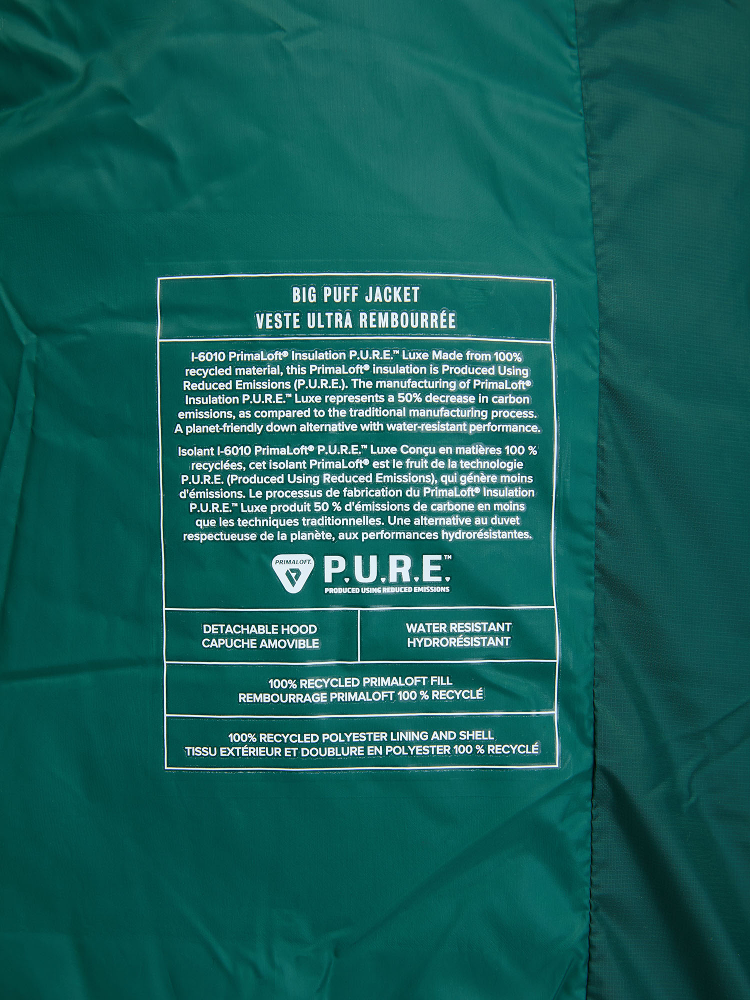 Geci de iarna pentru femei GAP - verde inchis