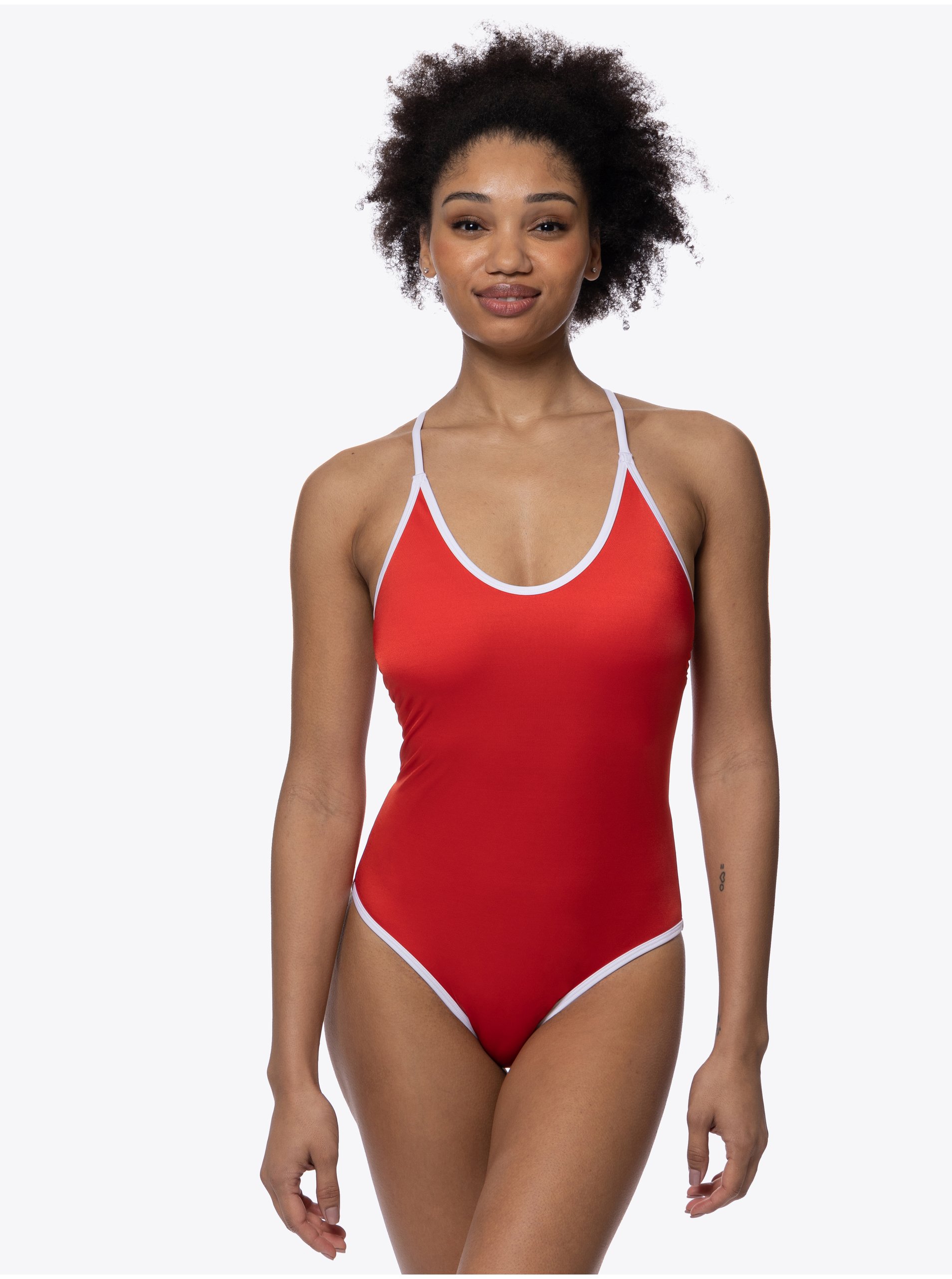 Red Women's One-Piece Swimwear DORINA Bandol - Women