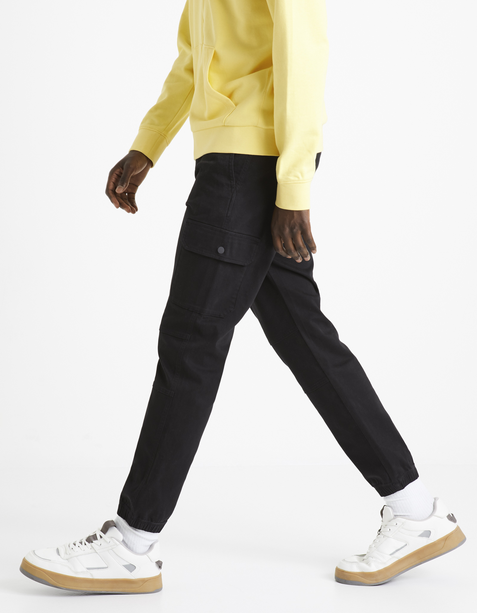Pantaloni casual pentru barbati Celio - negru