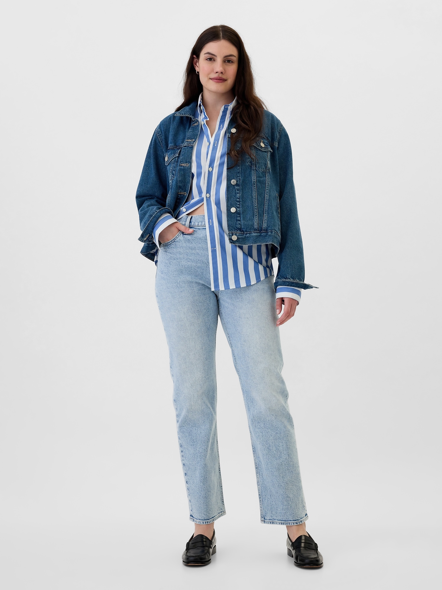 GAP Jeans 90S Straight Beverly - Women's
