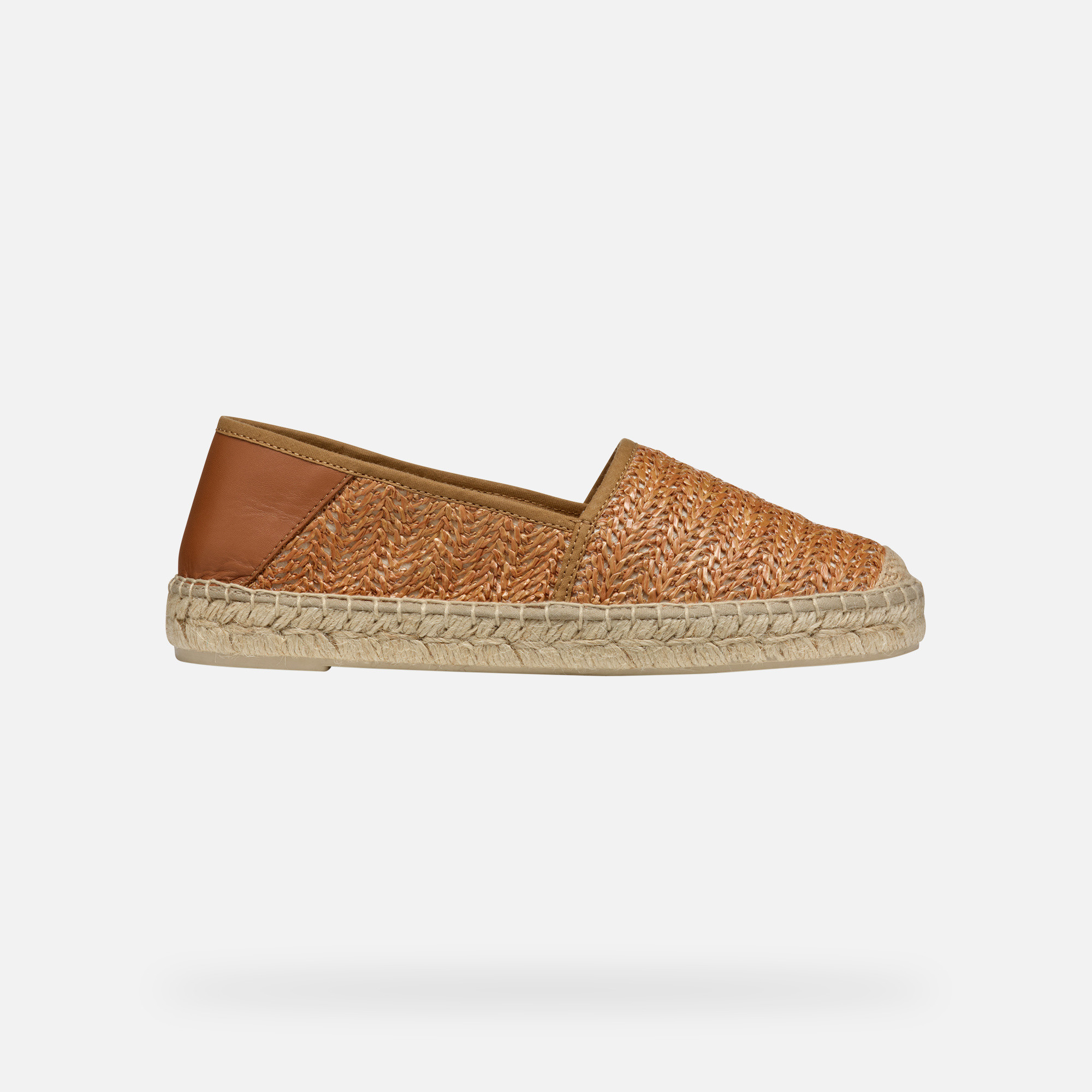 Light brown women's espadrilles Geox Lampedusa - Women's