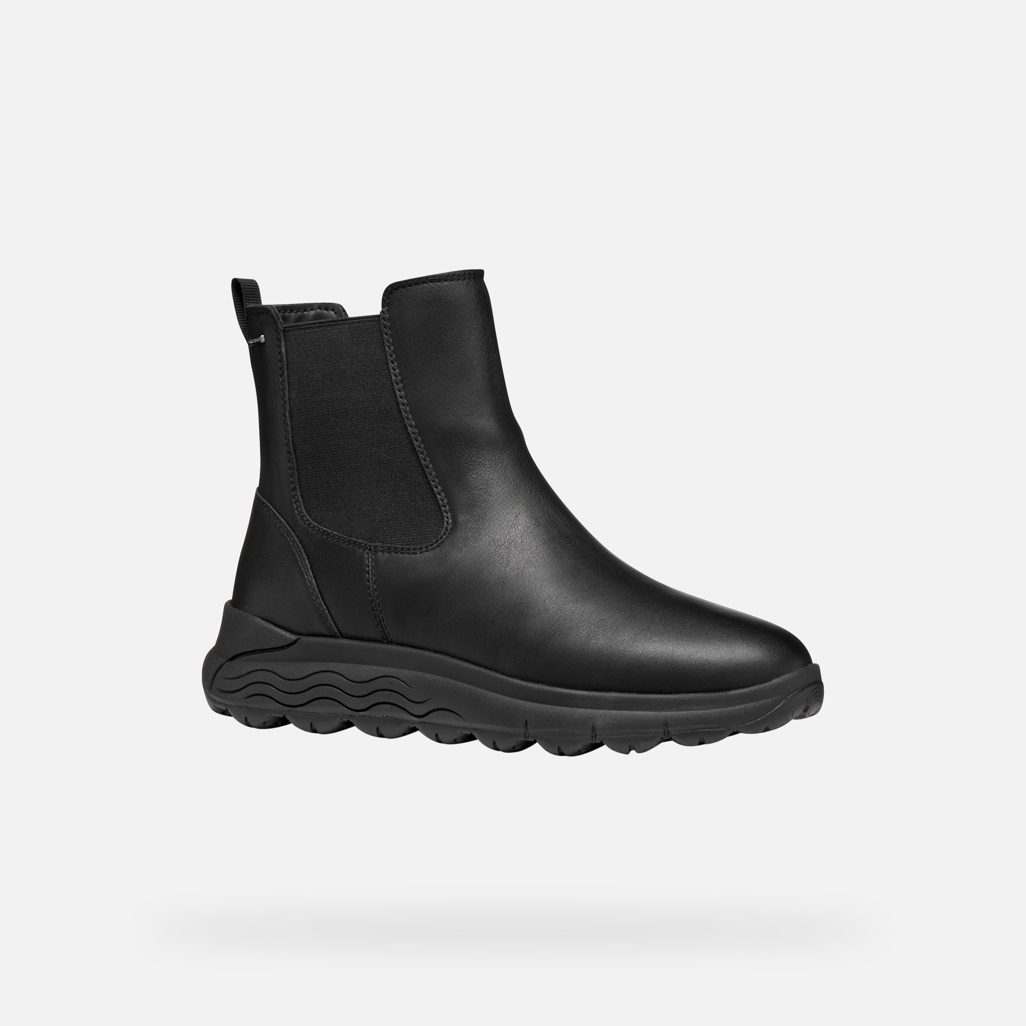 Black women's ankle boots Geox Spherica 4X4 ABX - Women's