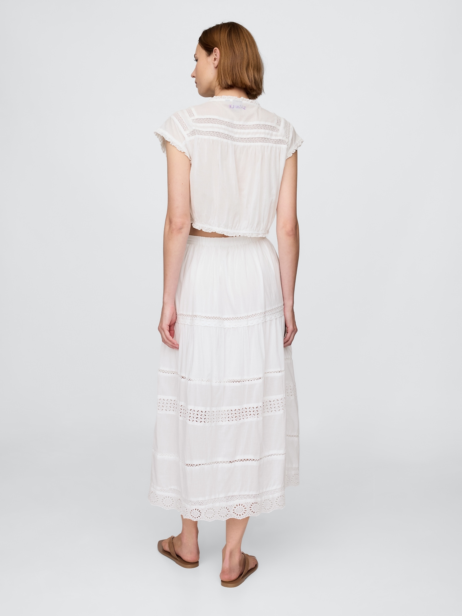 GAP Maxi skirt with lace - Women&#039;s