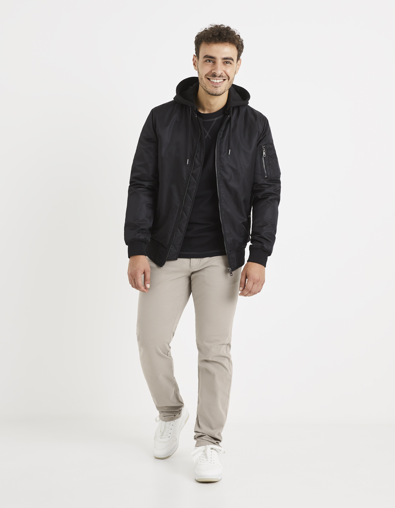 Pantaloni casual pentru barbati Celio - auriu